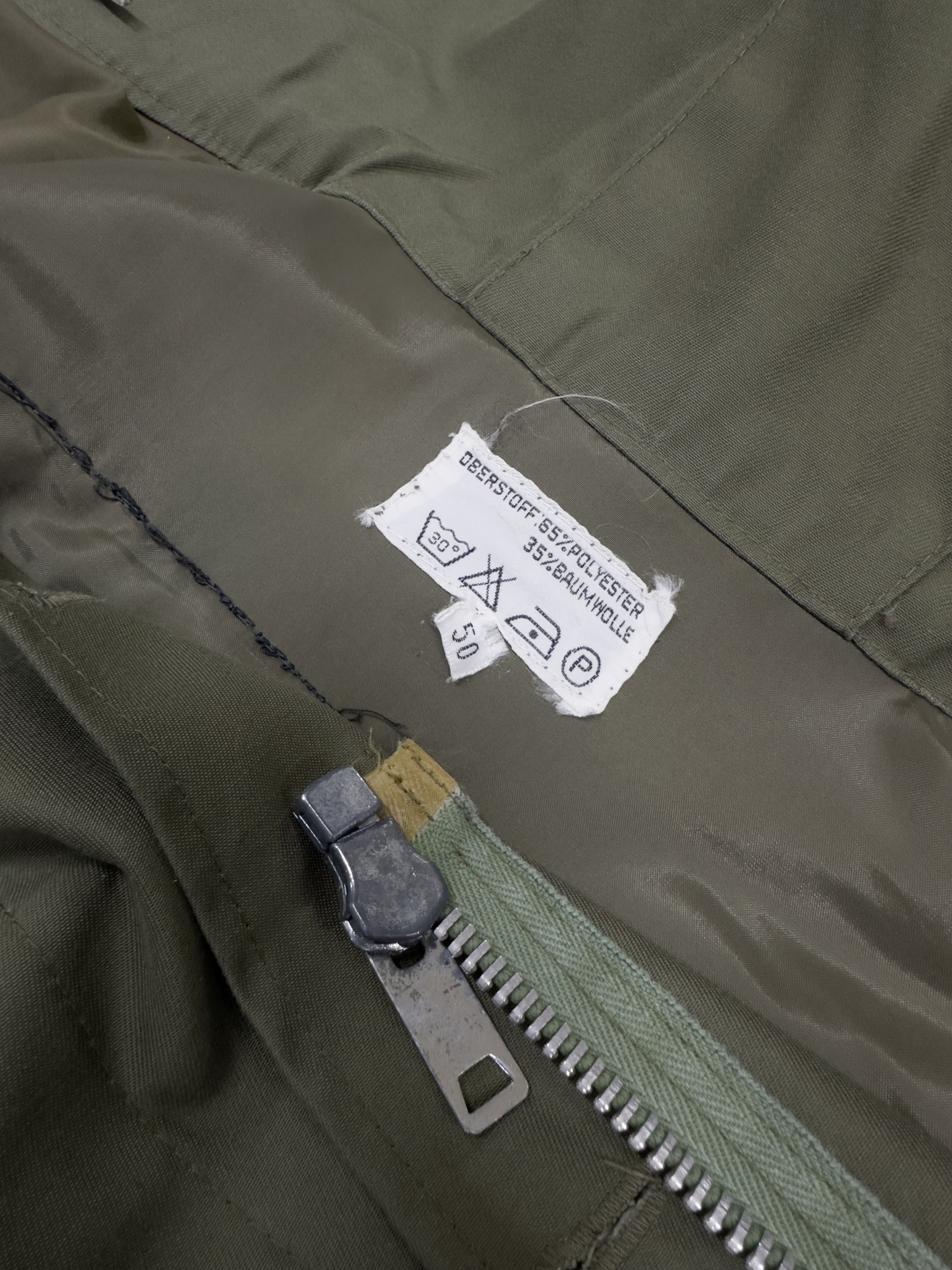 Vintage Sepultura Bundeswehr Military Army Parka Jacket 1950s Size US L / EU 52-54 / 3 - 6 Thumbnail