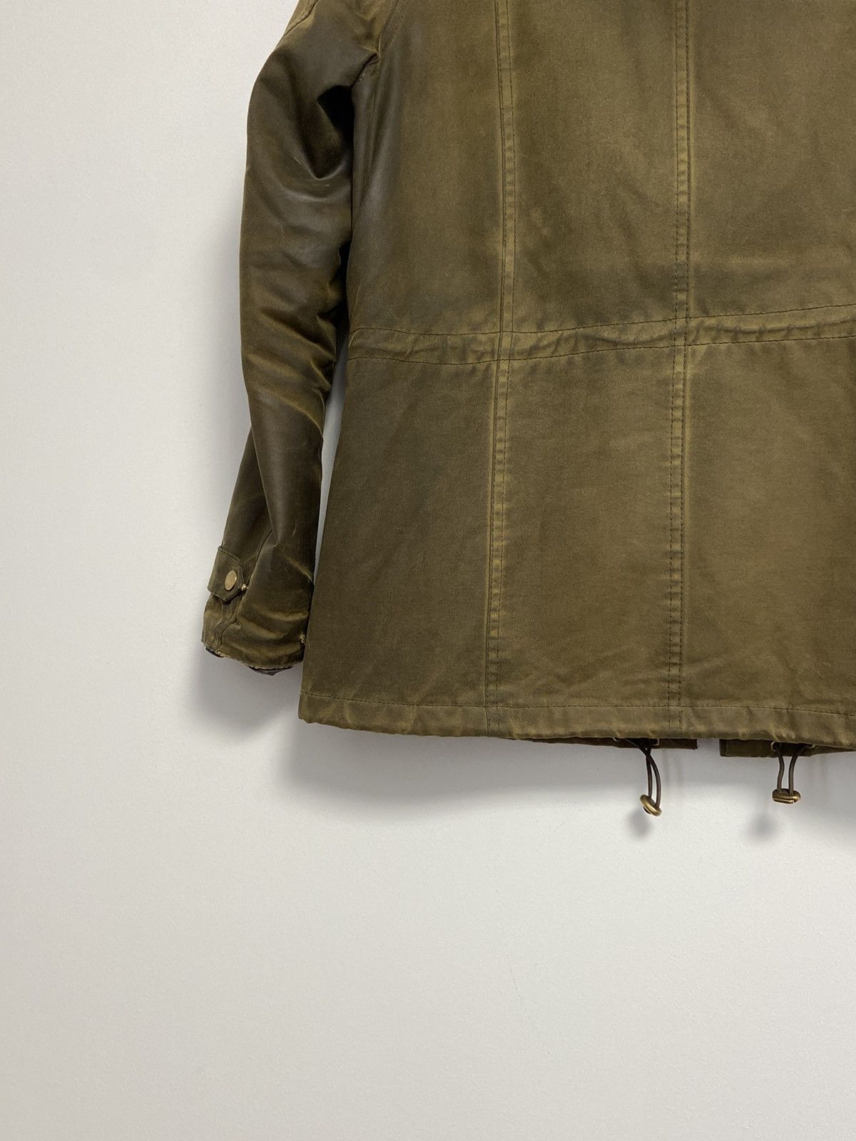 Barbour × Vintage Barbour Vintage waxed jacket Size L / US 10 / IT 46 - 23 Thumbnail