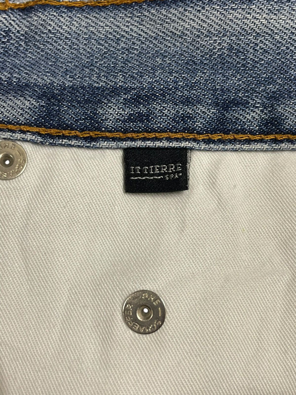 Dolce & Gabbana Vintage Y2K Dolce & Gabbana Distressed Side Tape Short Jeans Size US 32 / EU 48 - 16 Thumbnail