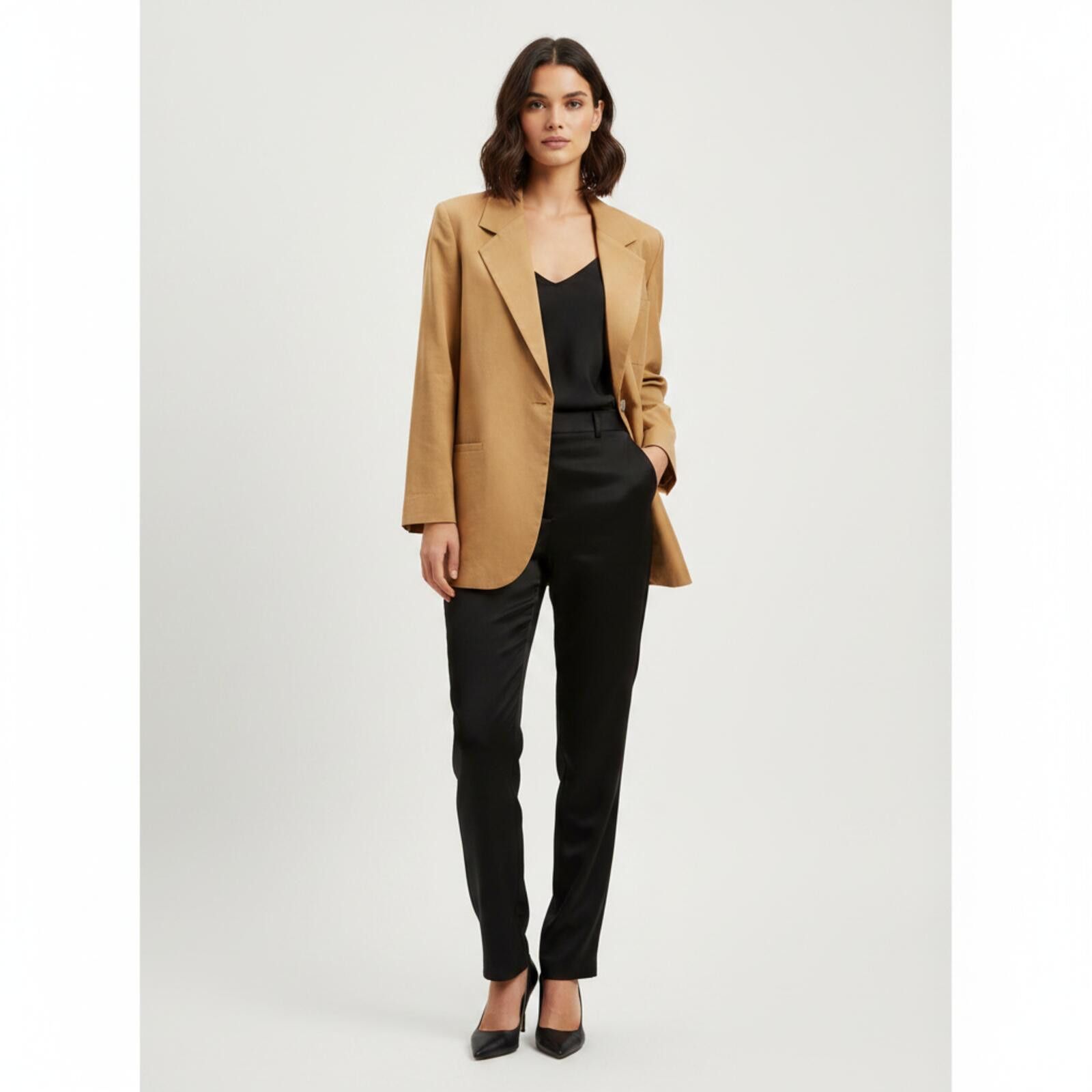 Other Classic Sportswear by Kazu Women's Vintage Silk Blazer 8 Size M / US 6-8 / IT 42-44 - 1 Thumbnail