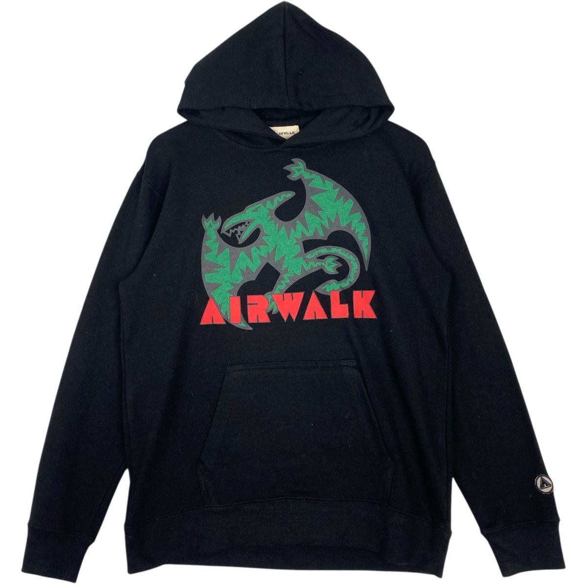 Other Vintage Airwalk Hoodie Sweater Big Logo Black Size M Size US M / EU 48-50 / 2 - 1 Thumbnail