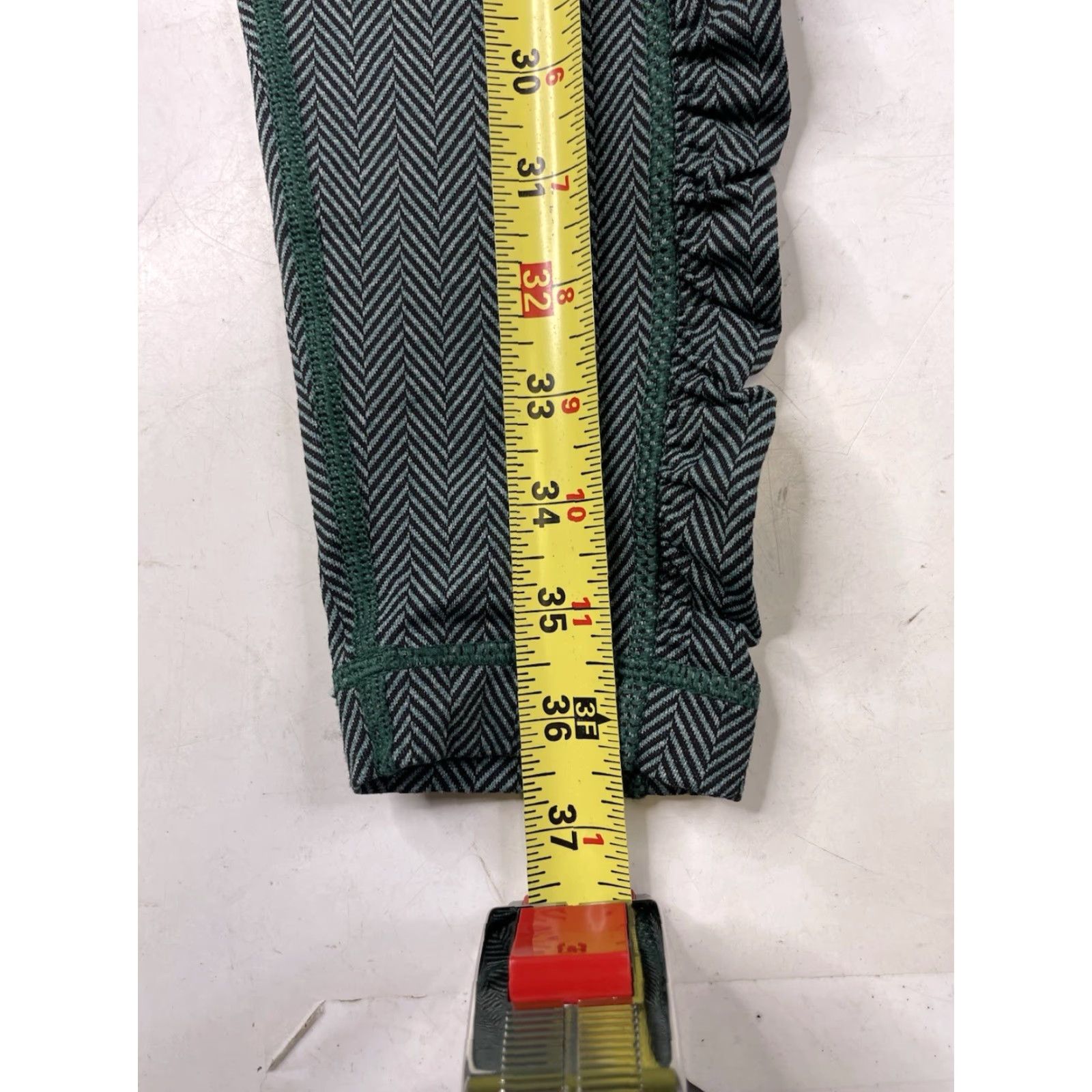 Lululemon Lululemon Speed Tight Leggings Size 4 Green Herringbone Compression Pull On Pocket Skinny Women Activewear Athleisure Gym Training Running Yoga Size 27" / US 4 / IT 40 - 3 Thumbnail
