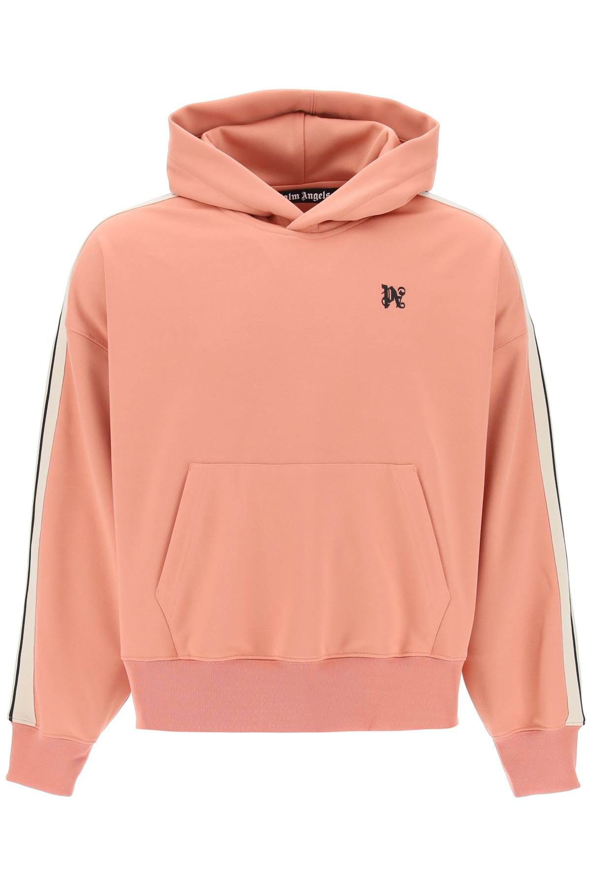 image of Palm Angels "track Sweatshirt With Contrasting Bands in Rosa, Men's (Size Small)