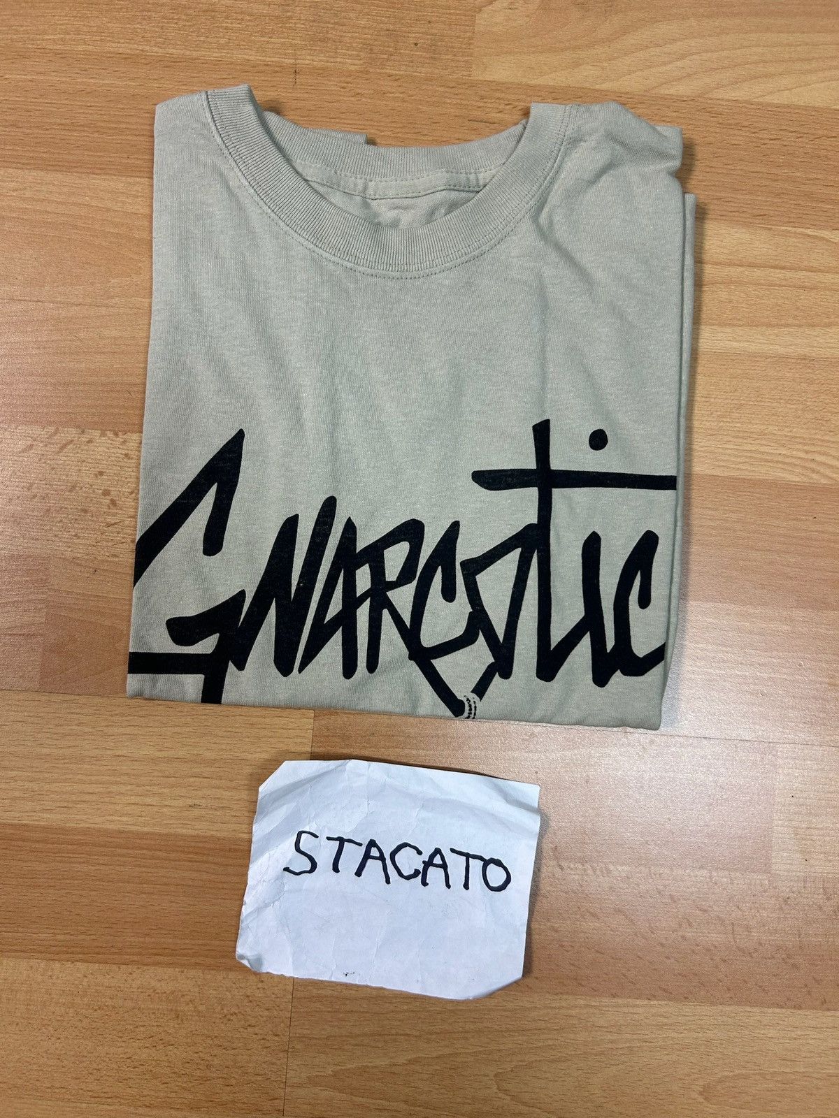 Gnarcotic × Rap Tees Gnarcotic Lil Gnar The Crow Tee Tan Size US M / EU 48-50 / 2 - 5 Thumbnail
