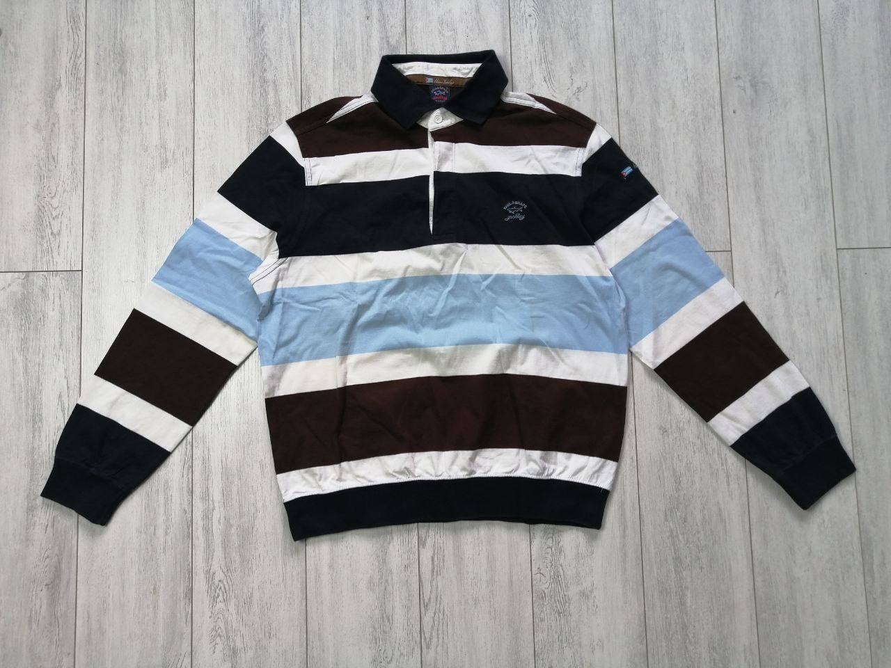 Paul & Shark Paul & Shark Habana Yacht Club Classic Striped Jumper Size US XL / EU 56 / 4 - 1 Thumbnail