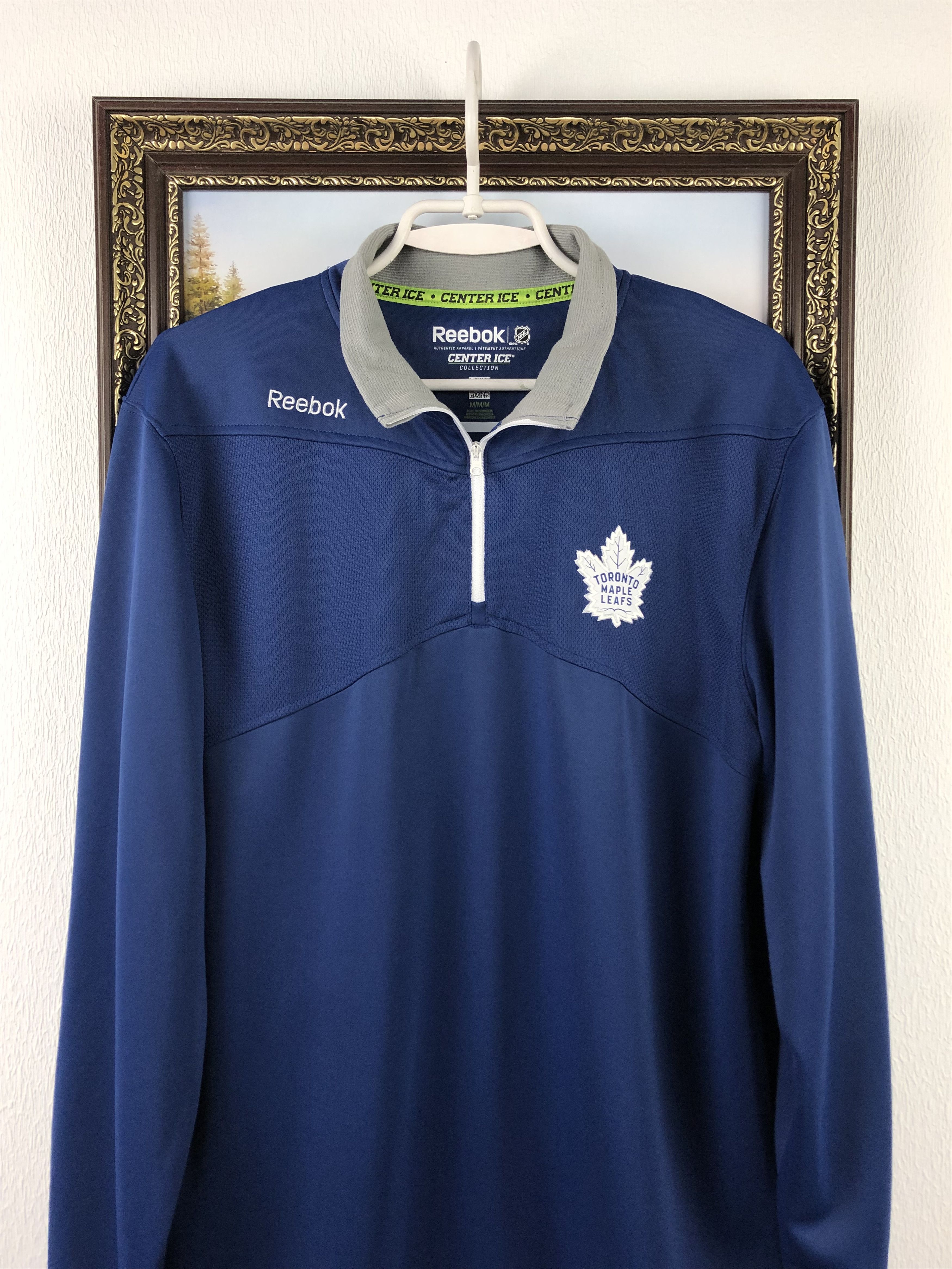 NHL Reebok Toronto Maple Leafs Shirt Long Sleeve Sweatshirt Size US M / EU 48-50 / 2 - 2 Thumbnail