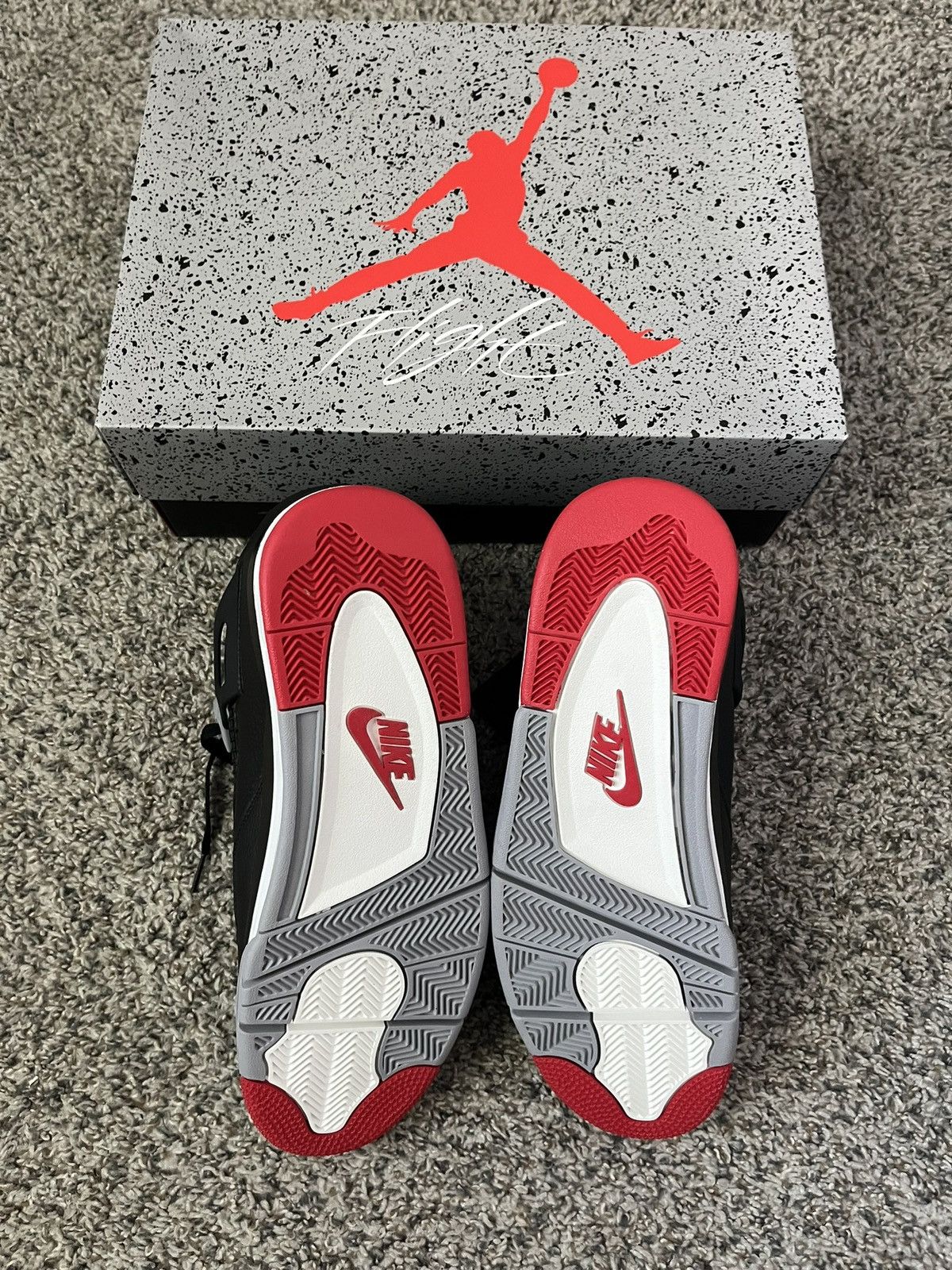 Jordan Brand Jordan Bred 4 Reimagined Size US 13 / EU 46 - 3 Thumbnail