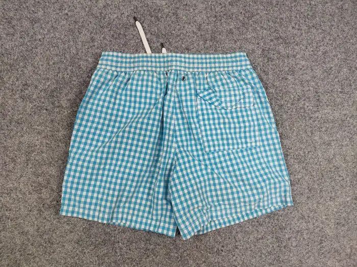 Polo Ralph Lauren Vintage Polo Ralph Lauren Blue checkered Cotton Blend Shorts Size US 32 / EU 48 - 8 Thumbnail