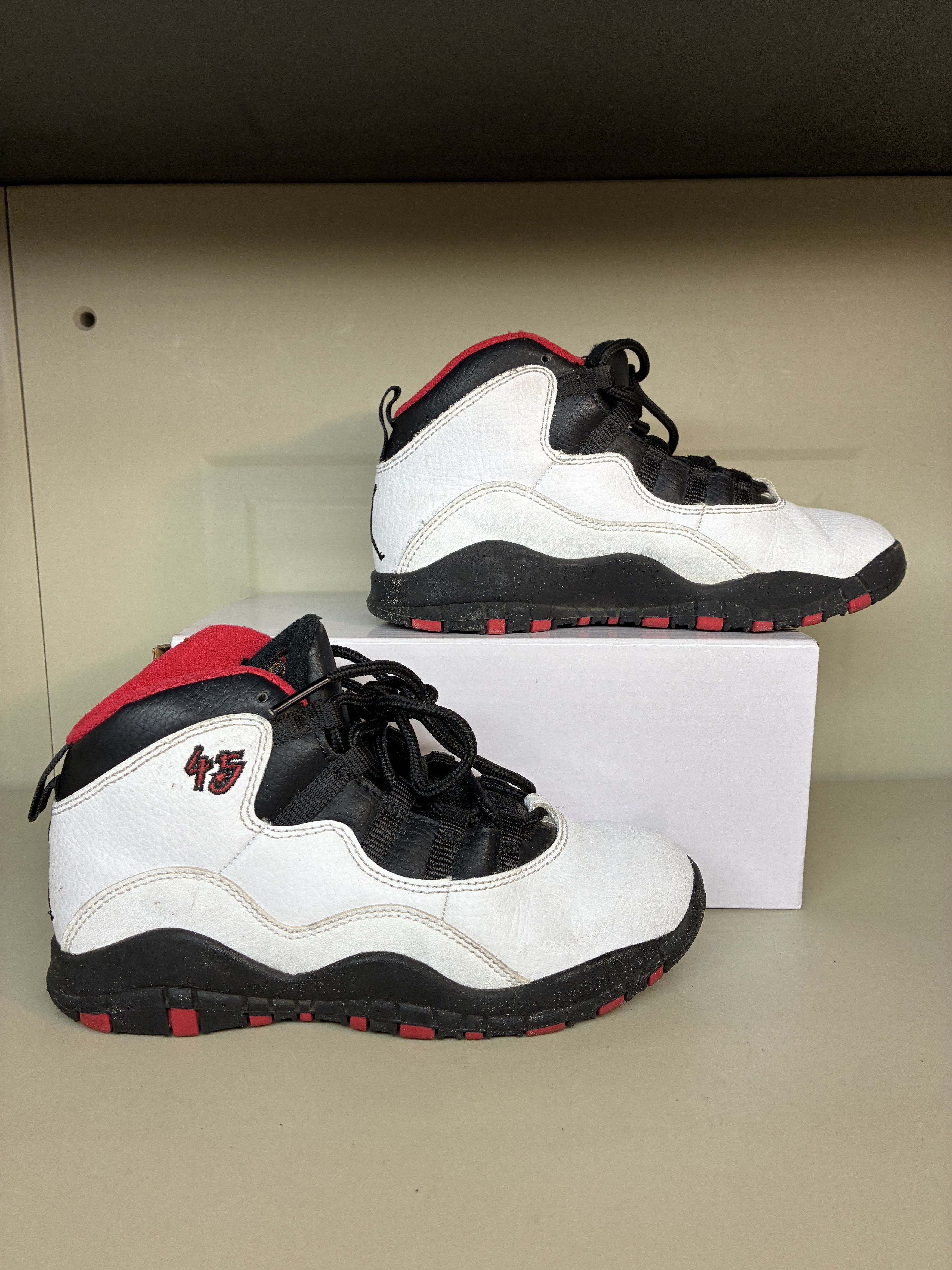 Nike Nike Air Jordan 10 Retro PS DOUBLE NICKEL 310807-102 Sz 13c Size US 13 / EU 46 - 1 Thumbnail