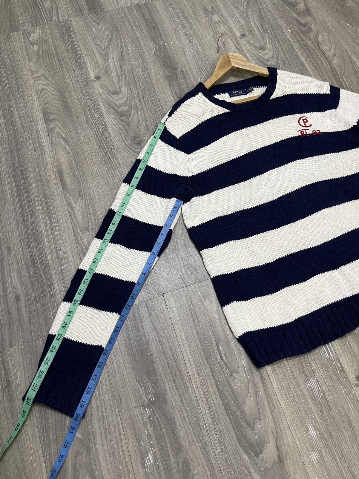 Polo Ralph Lauren Polo Ralph Lauren CP RL-93 Knitted Jumper (L) Size US L / EU 52-54 / 3 - 11 Thumbnail