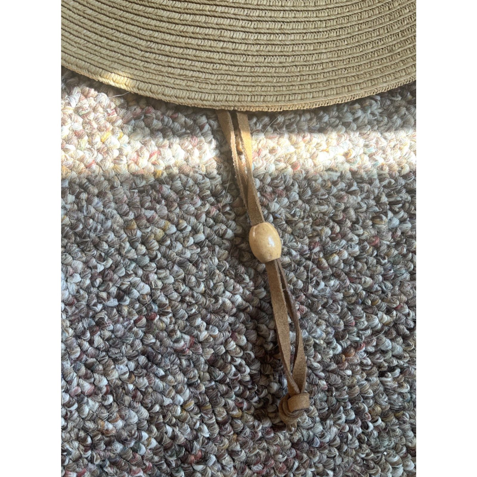 Vintage Connor Handmade 4” Wide Brim Natural Fibers Sun Hat For Camping Kayaking Garden Size ONE SIZE - 7 Thumbnail