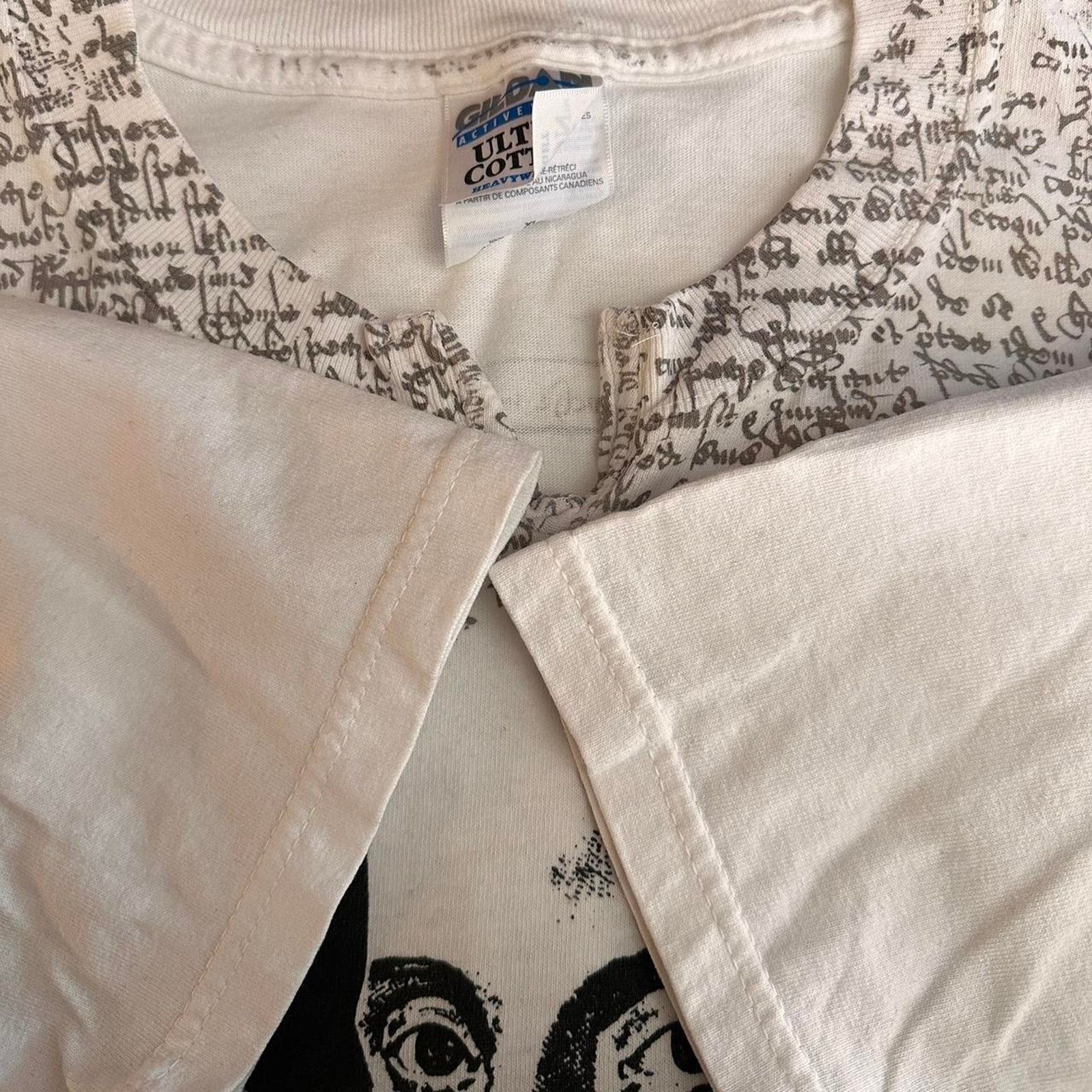 Gildan × Vintage Vintage Shakespeare All Over Print Shirt Size US XL / EU 56 / 4 - 8 Thumbnail