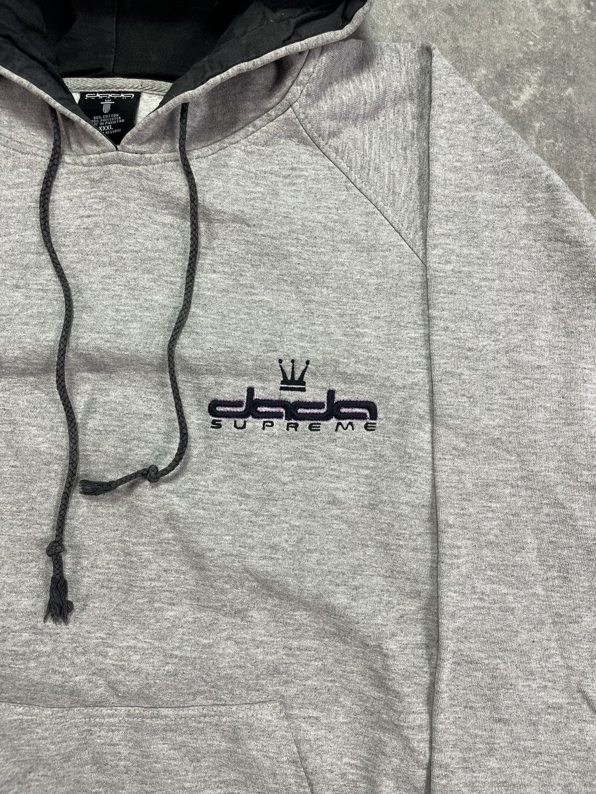 Damani Dada Dada Supreme Small Chest Logo Baggy Hoodie XXL XXXL Size US XXL / EU 58 / 5 - 5 Thumbnail