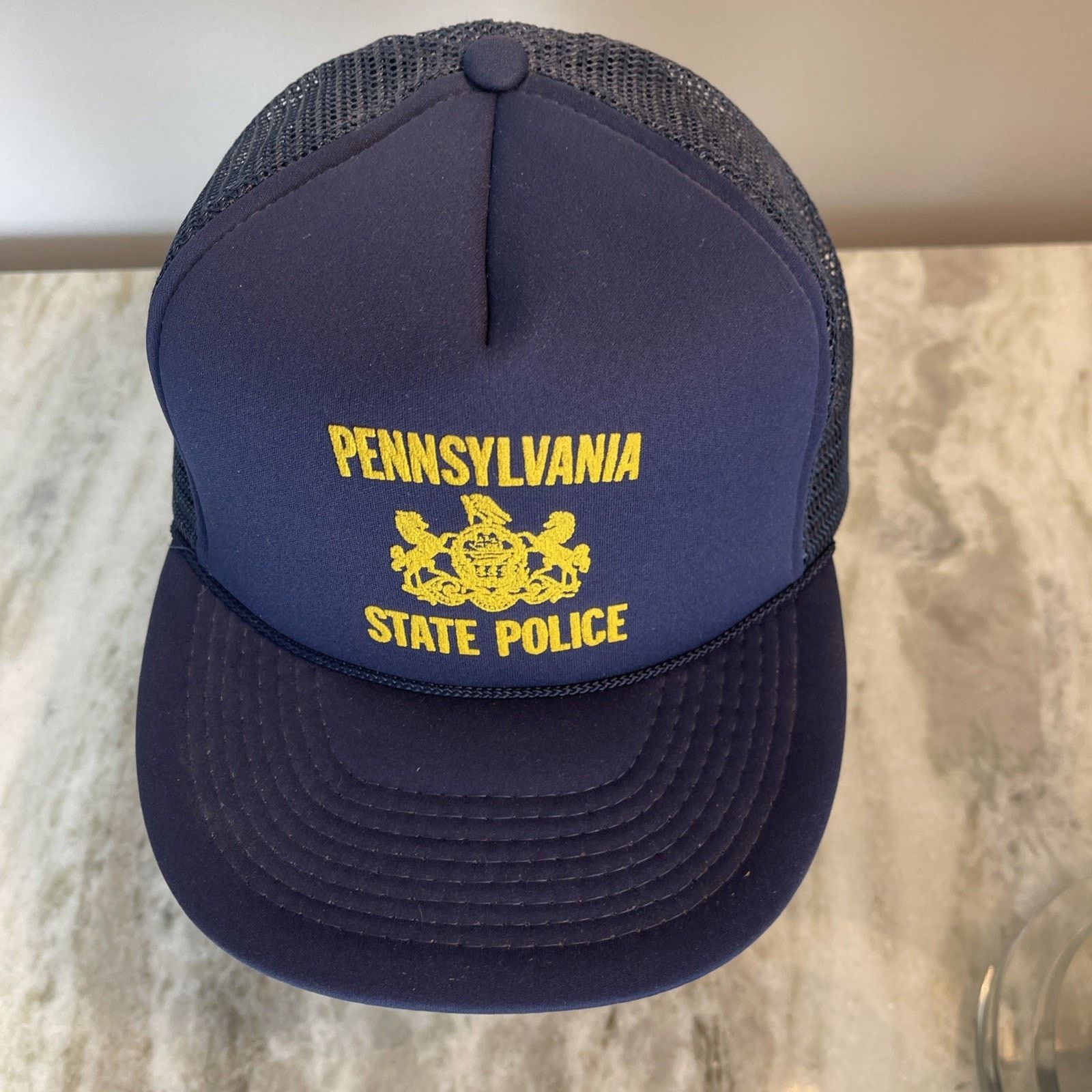 Vintage RARE Vintage 80s PA STATE POLICE Snapback BOX SHIPPED Size ONE SIZE - 3 Thumbnail