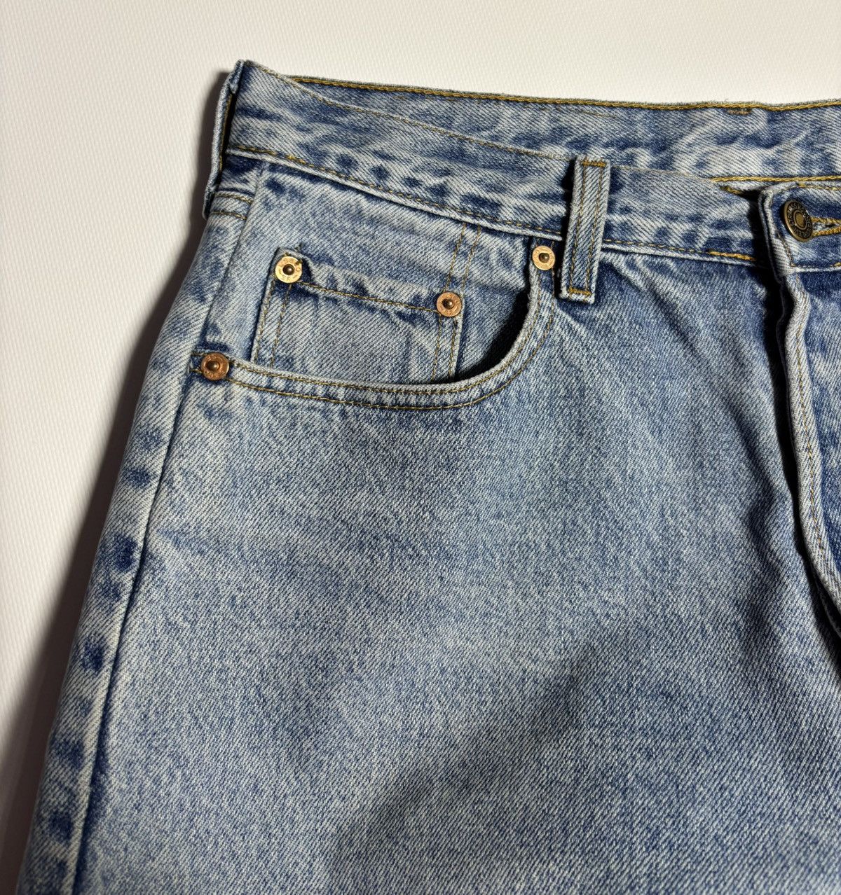 Levi's × Vintage Levi’s 618 orange tab🍊vintage jeans FIT GUIDE Rap pants Size US 32 / EU 48 - 15 Thumbnail