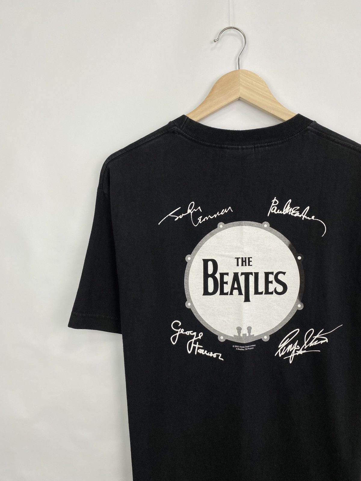 Band Tees 🇬🇧 Vintage 2002 The Beatles Apple Rare Retro T-Shirt Hype Y2K Size US L / EU 52-54 / 3 - 2 Thumbnail