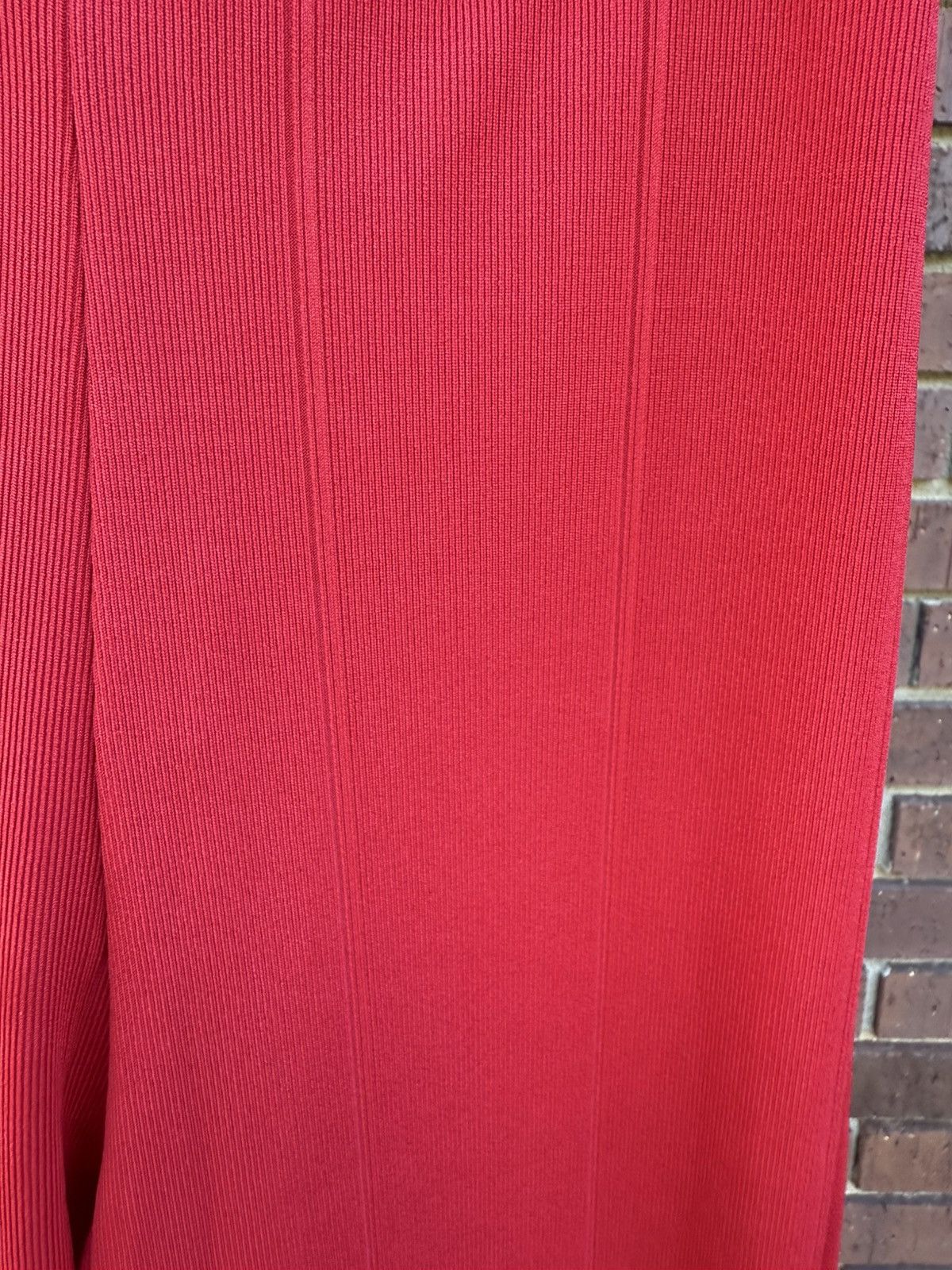 PrettyLittleThing Pretty Little Thing Red Flared Trousers Pants High Waist Size 25" / US 0 / IT 36 - 3 Thumbnail
