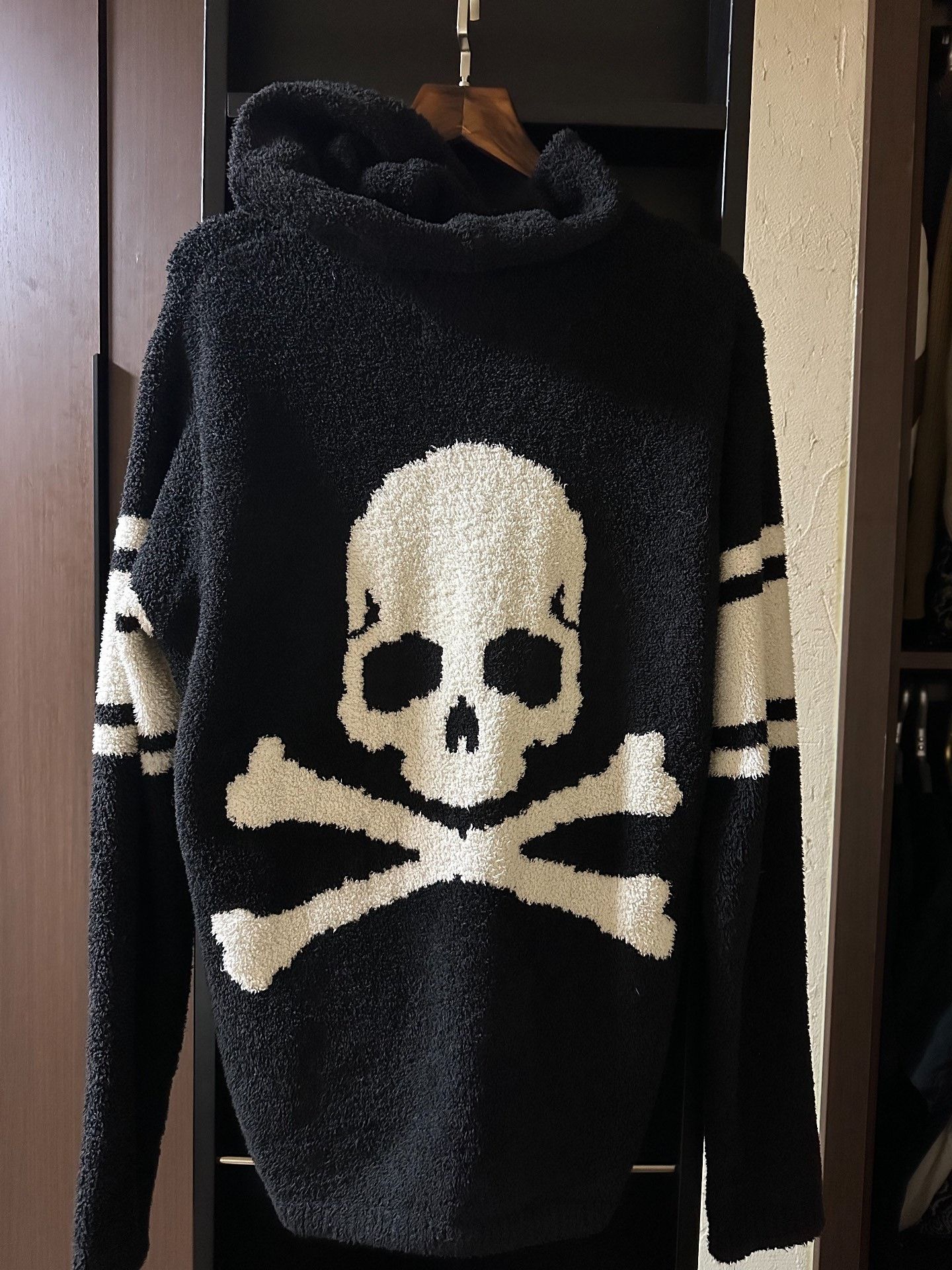 Mastermind Japan Mastermind Japan x Barefoot Dreams Skull Hoodie Size US L / EU 52-54 / 3 - 1 Thumbnail