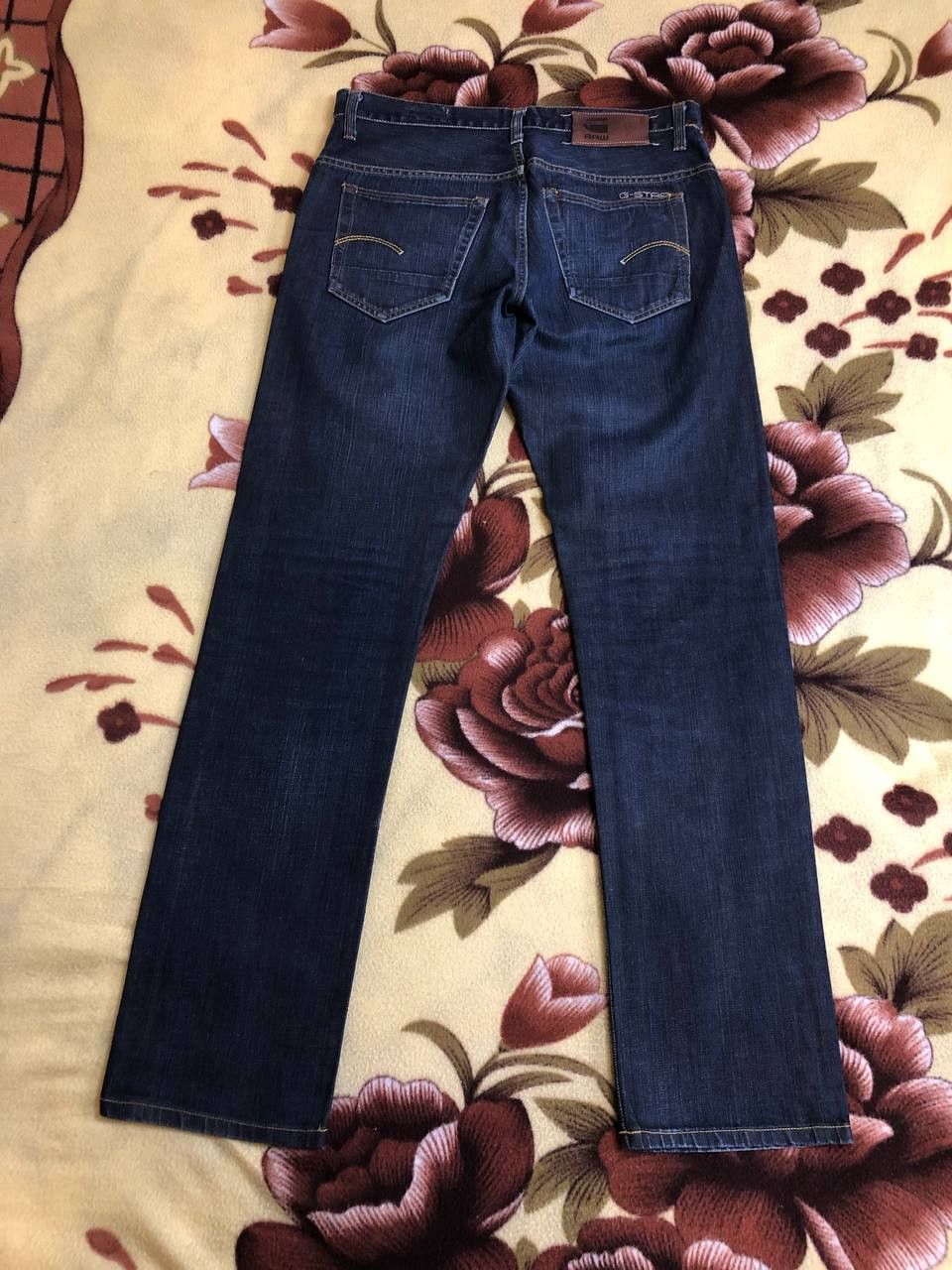 G-Star G-STAR 3301 Men's Jeans Slim Fit Tapered Blue Denim Cotton Size US 33 - 1 Thumbnail