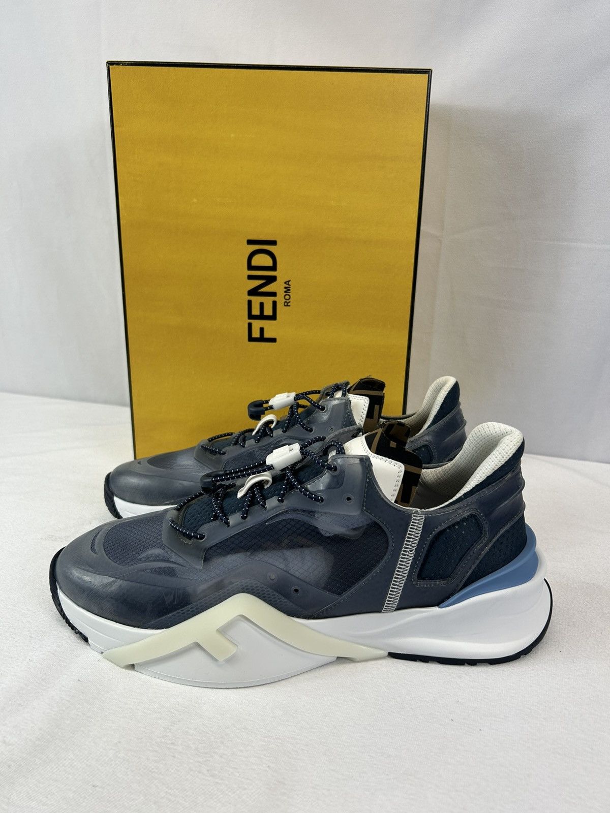 Fendi Fendi Flow Lace-up Sneakers Size US 9 / EU 42 - 1 Thumbnail
