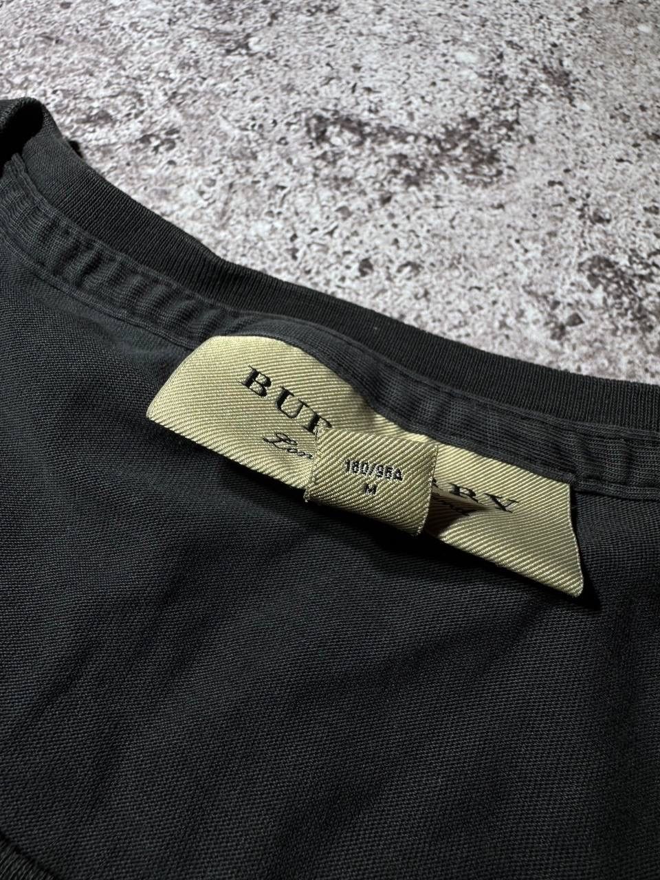Burberry × Vintage Burberry Vintage Basic Black T-shirt Size US M / EU 48-50 / 2 - 8 Thumbnail