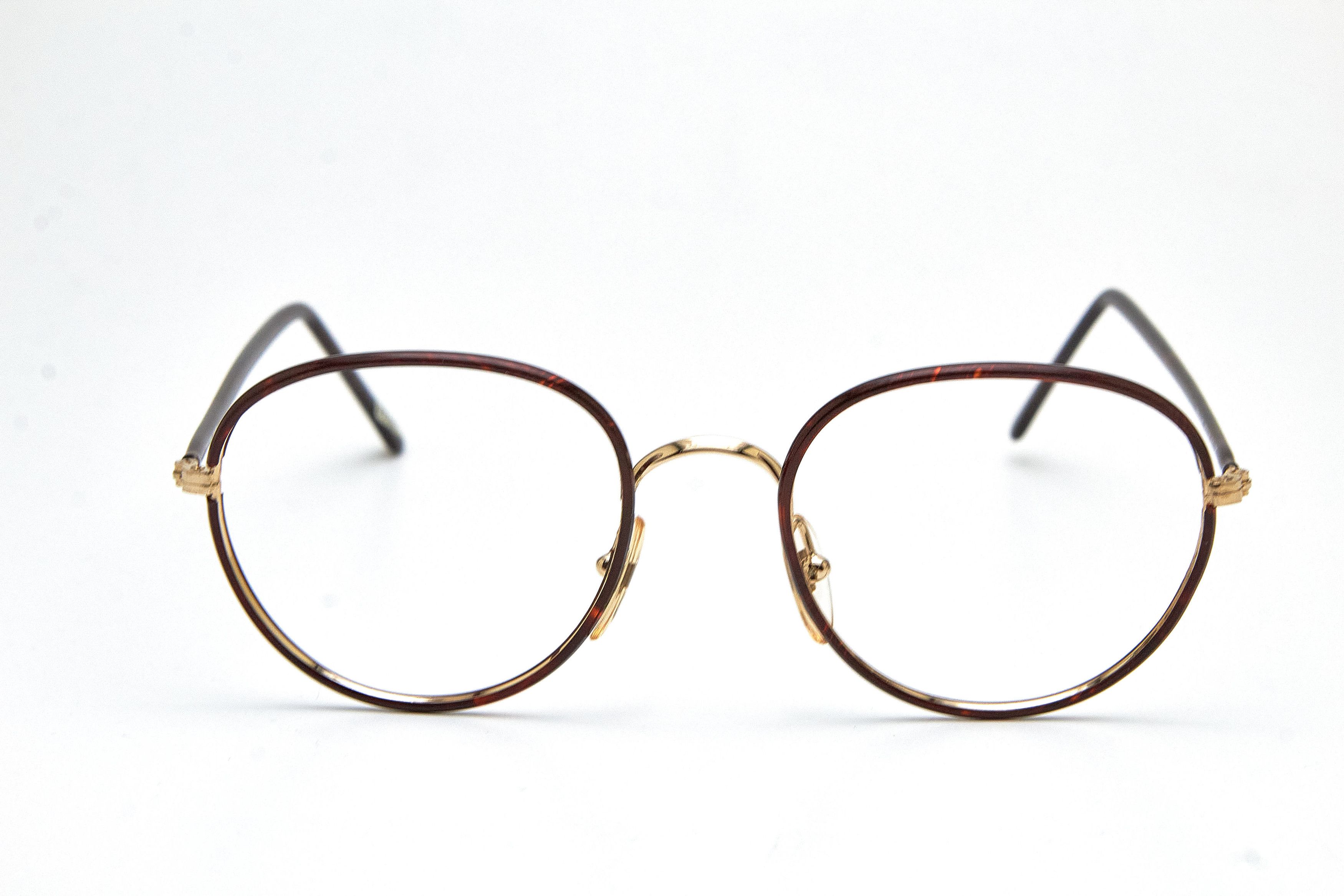 Vintage Avant-Garde FILOS Gold&Tortoise Shell Round Quiet-Lux Specs Size ONE SIZE - 2 Thumbnail