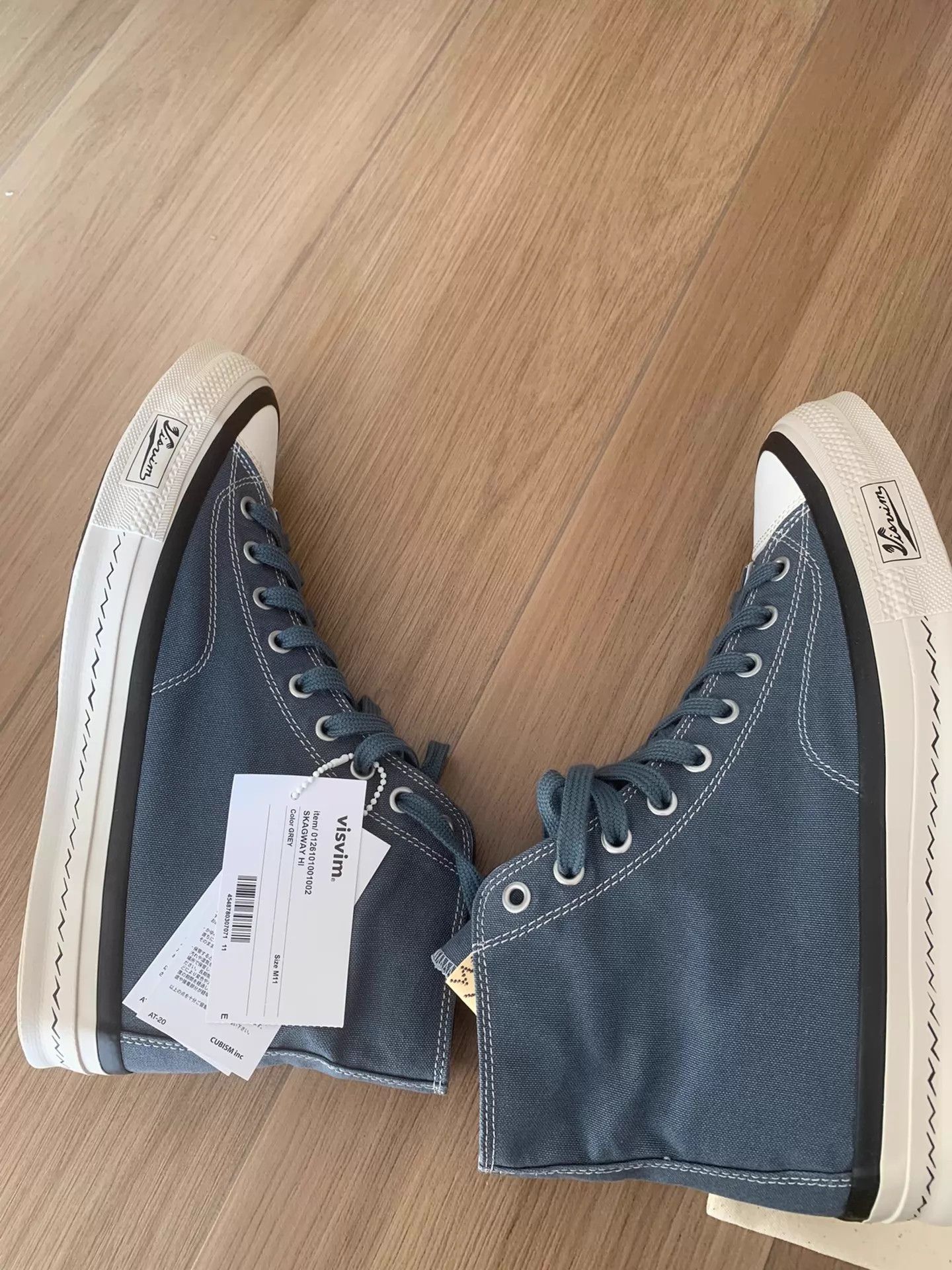 Visvim VISVIM SKAGWAY HI Vulc High Top Canvas 26SS Size US 11 / EU 44 - 8 Thumbnail