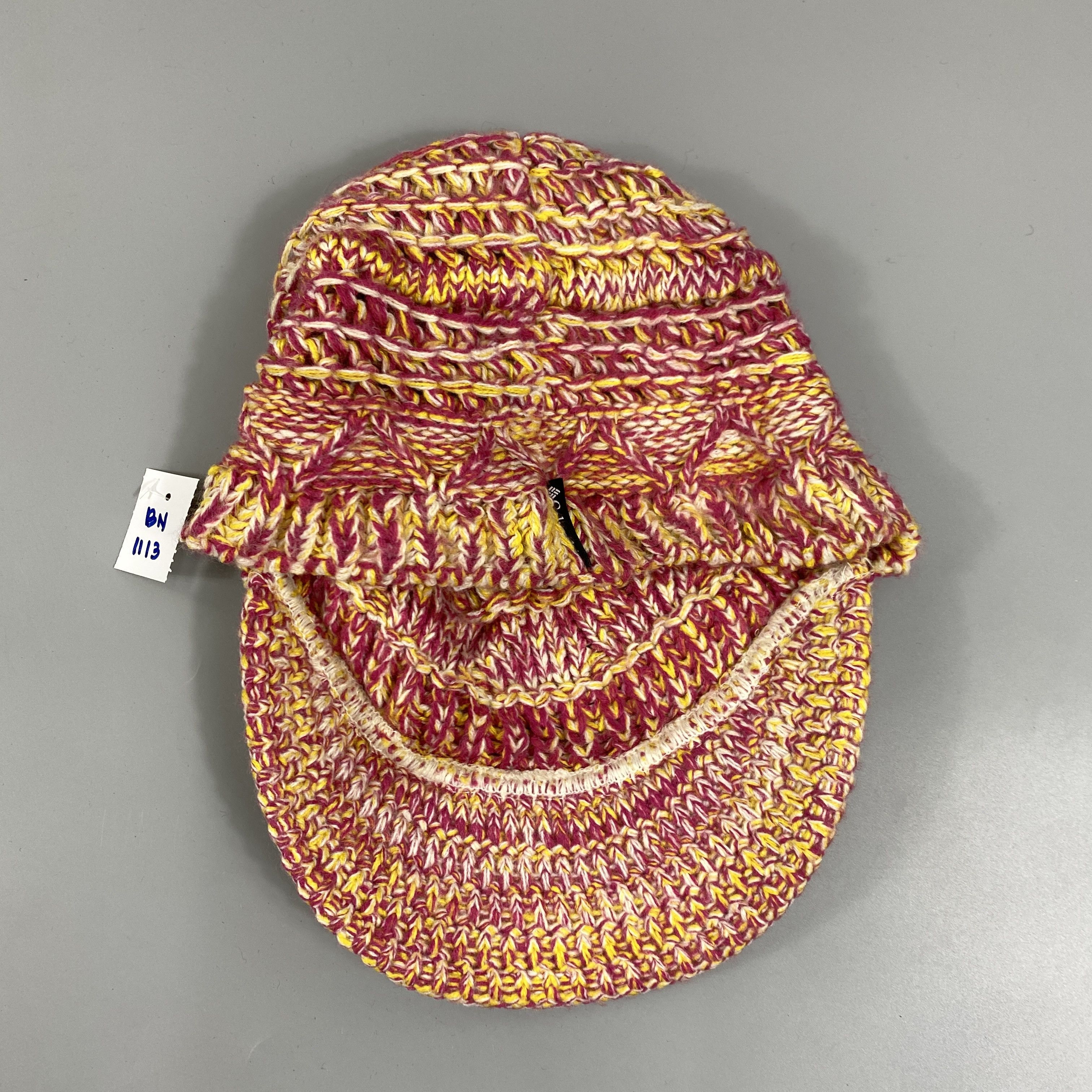 Japanese Brand Columbia Knit Beanie Hat With Brim -BN1113 Size ONE SIZE - 7 Thumbnail