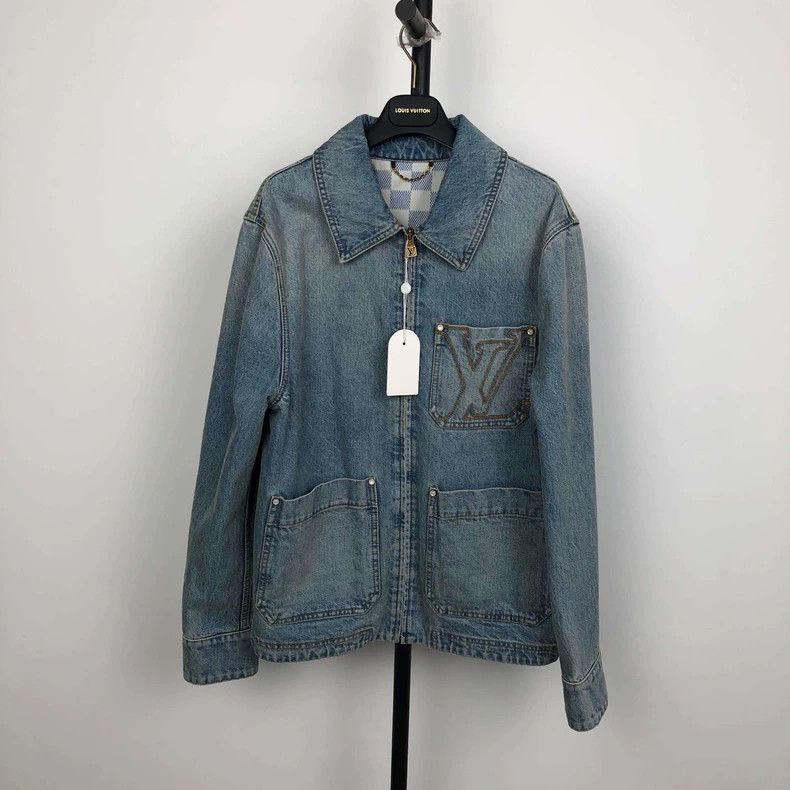Louis Vuitton Louis Vuitton denim jacket Size US S / EU 44-46 / 1 - 1 Thumbnail