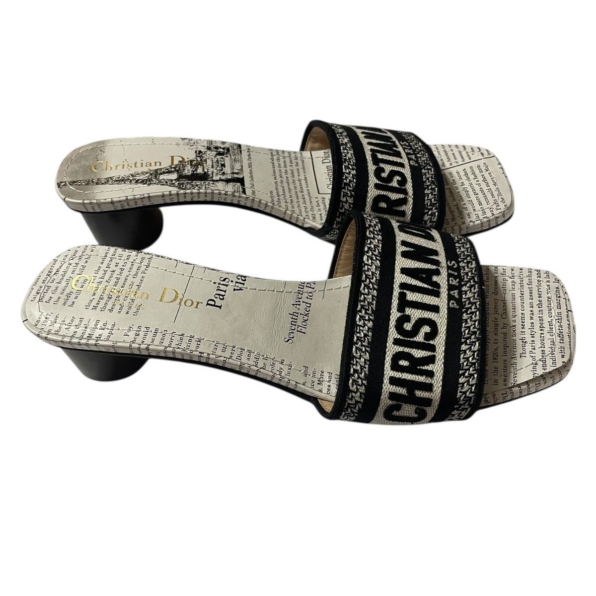 Dior Christian Dior Dway sandals size 38 Size US 8 / IT 38 - 1 Thumbnail