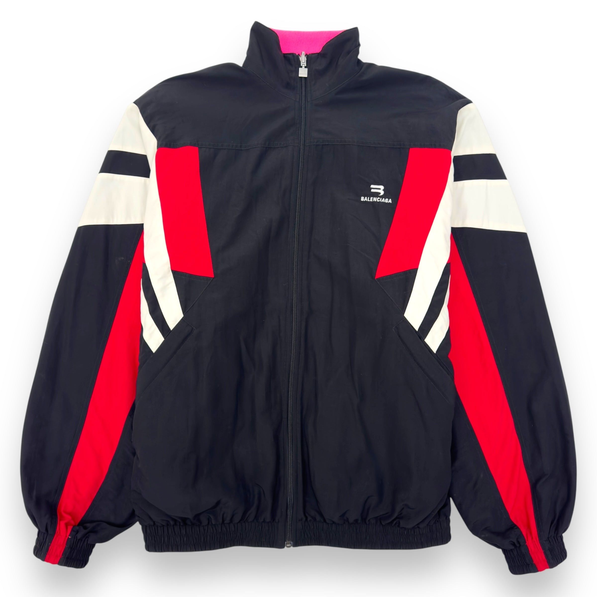 Balenciaga BALENCIAGA OVERSIZED REVERSIBLE JACKET PINK / BLACK M Size US M / EU 48-50 / 2 - 3 Thumbnail