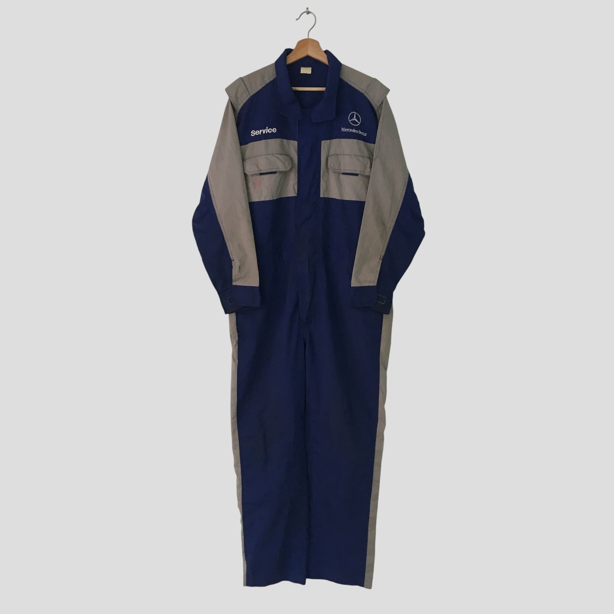 Mercedes-Benz Vintage Mercedes Benz Coveralls Racing Service Wear Size US L / EU 52-54 / 3 - 1 Thumbnail