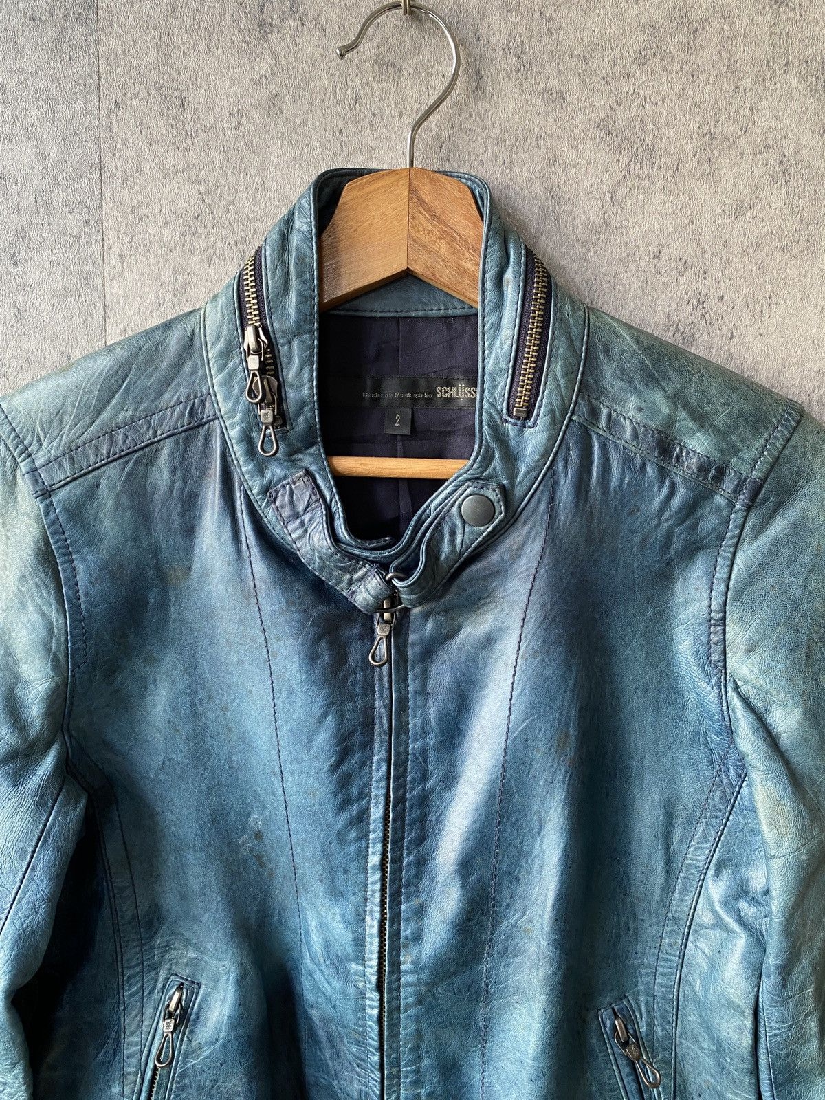 Schlussel Schlussel Leather Jacket Size US S / EU 44-46 / 1 - 4 Thumbnail