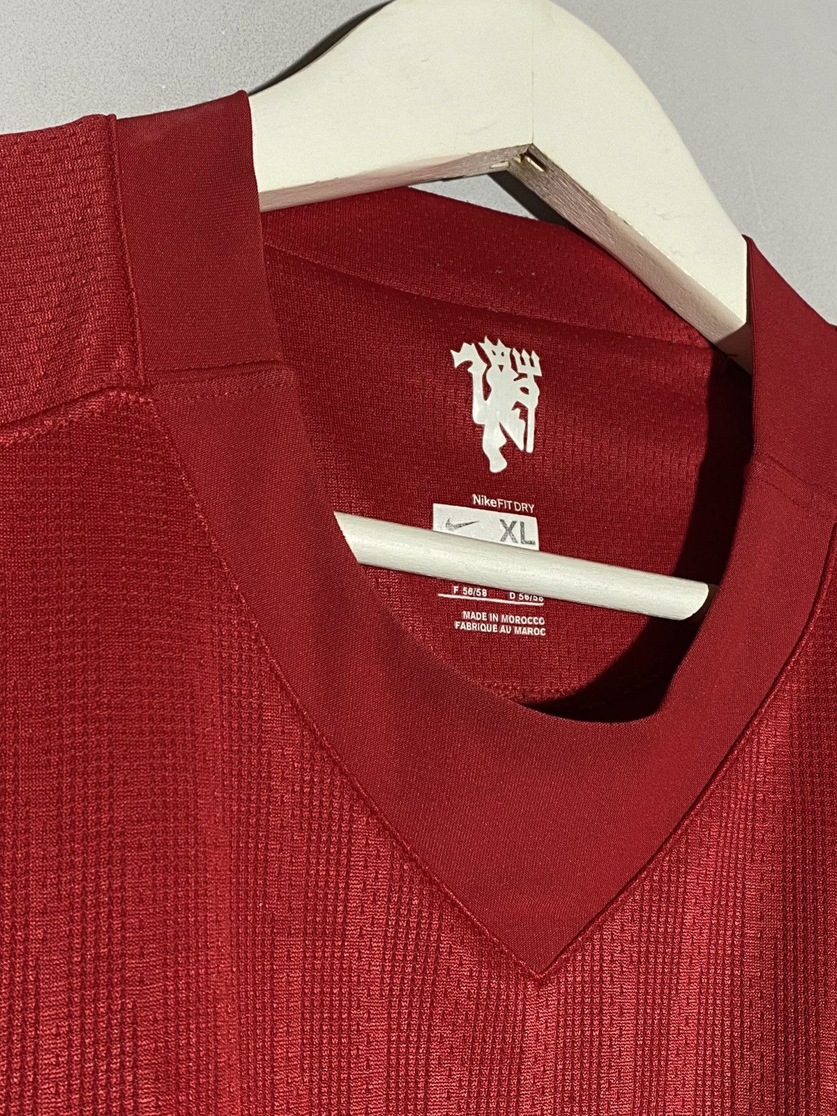 Nike Nike #32 Tevez Manchester United 2007/08 Home Football Shirt Size US XL / EU 56 / 4 - 10 Thumbnail