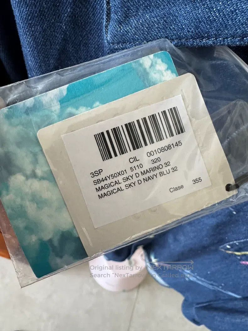 Loewe Loewe Howl's Moving Castle Collaboration Denim Jacket, Shi Size 4XL / US 24-26 - 8 Thumbnail