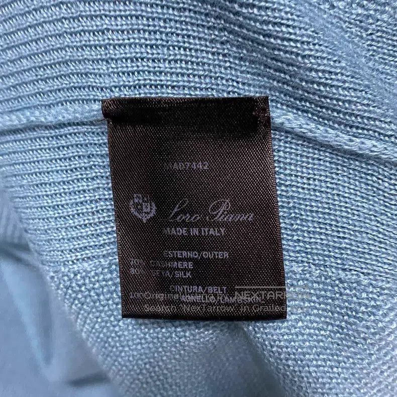 Loro Piana Loro Piana Light Blue Cashmere Short Sleeve Cardigan Size L / US 10 / IT 46 - 5 Thumbnail