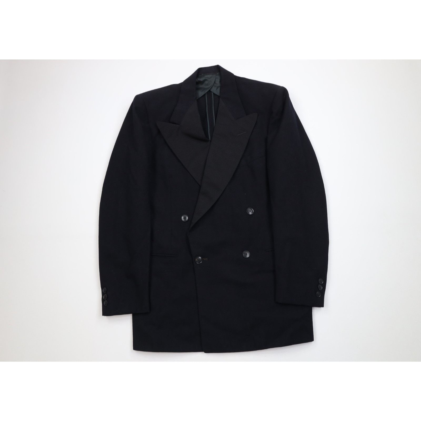 Vintage Vintage 60s 70s Streetwear Heavy Wool 2 Piece Suit Size 40L - 2 Thumbnail