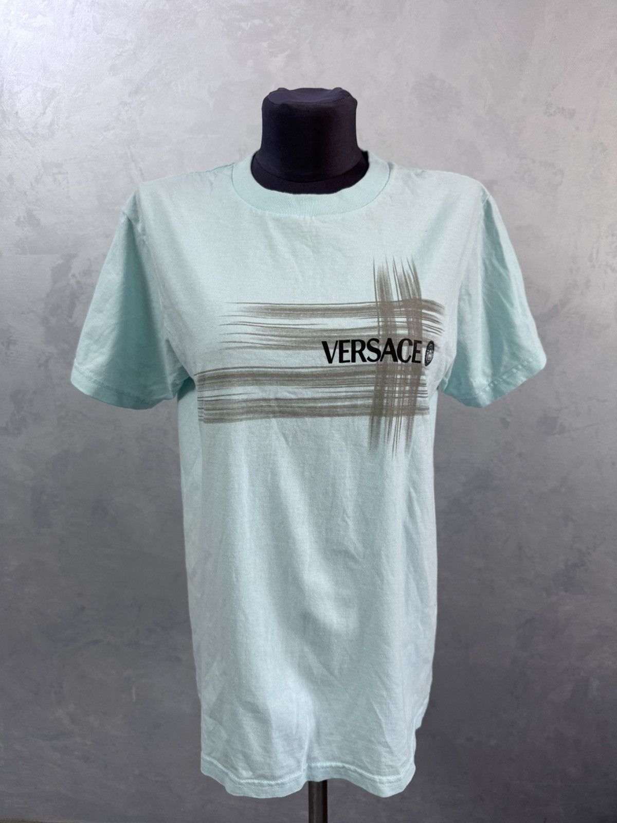 Versace Rare Vintage Versace Jeans Couture T-Shirt Blue Medusa Logo Size M / US 6-8 / IT 42-44 - 1 Thumbnail