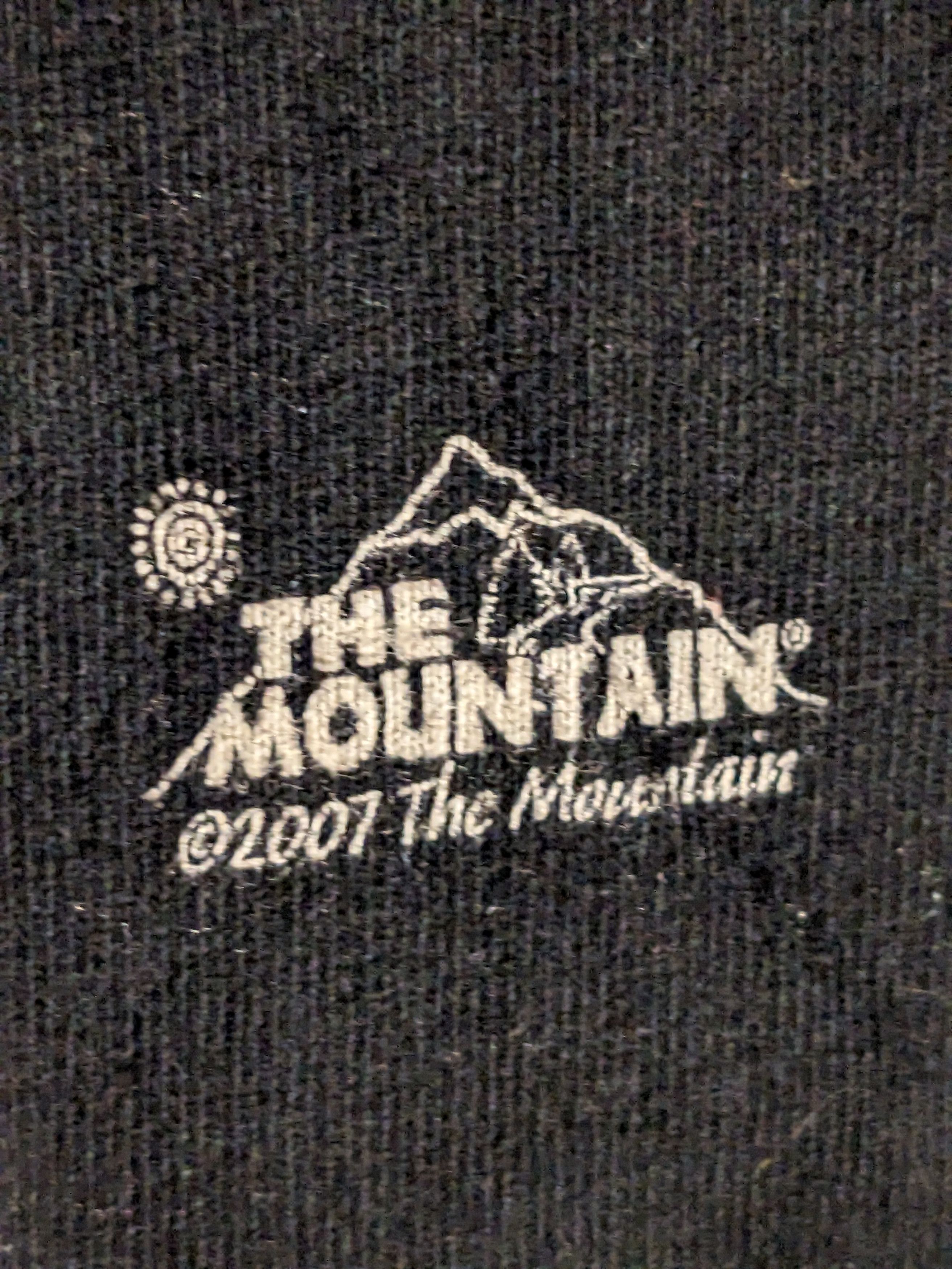 The Mountain × Vintage Vintage 2007 The Mountain Panda Cub Black Small T-Shirt Size US S / EU 44-46 / 1 - 3 Thumbnail