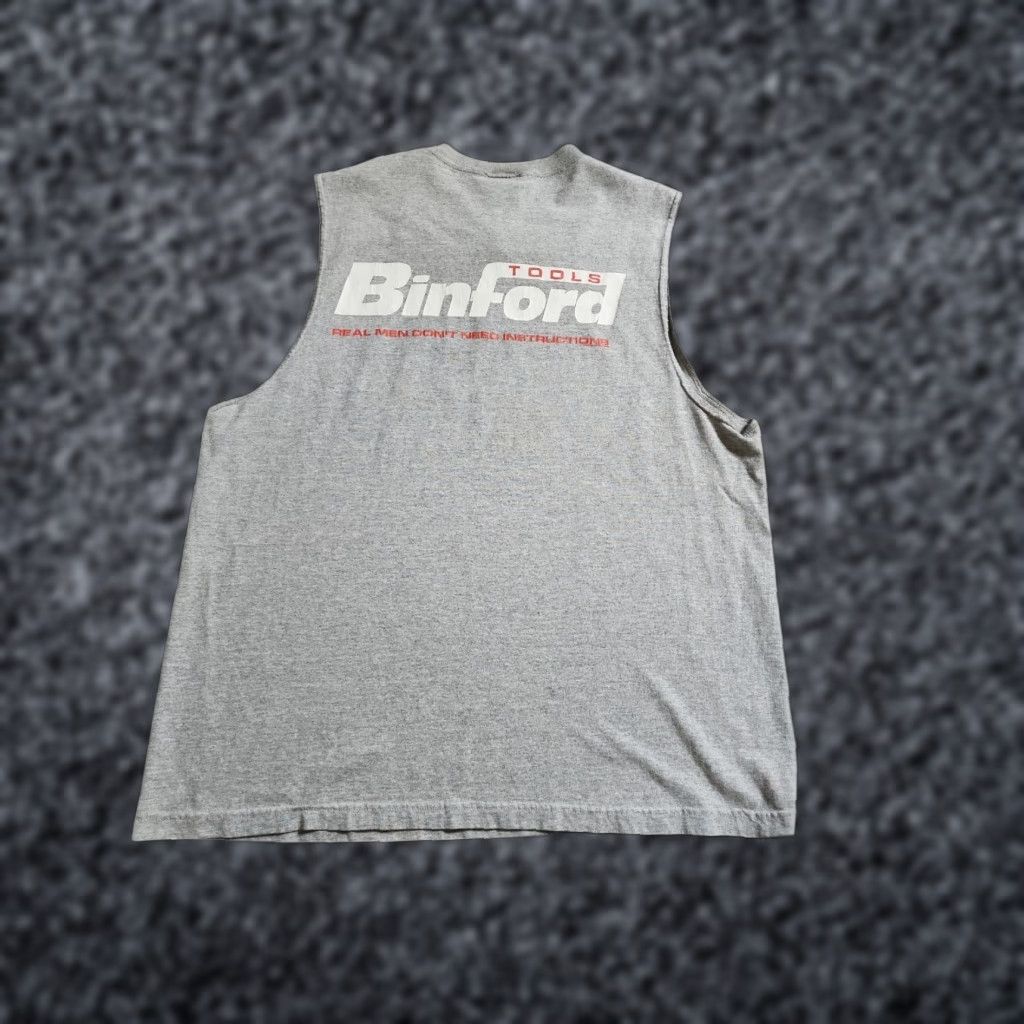 Disney VINTAGE Disney Home Improvement Tank Top T Shirt Double-Sided Distressed Mens XL Gray 1990s 90s Size US XL / EU 56 / 4 - 1 Thumbnail