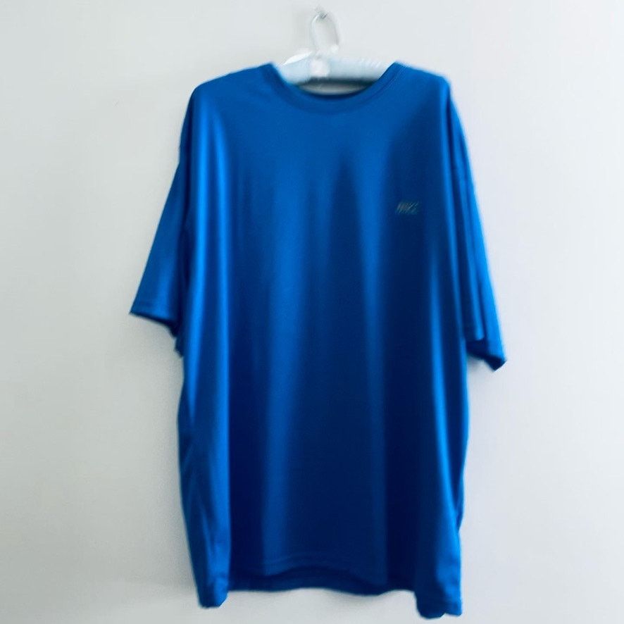 Nike Nike royal blue athletic t-shirt size XL Size US XL / EU 56 / 4 - 2 Thumbnail
