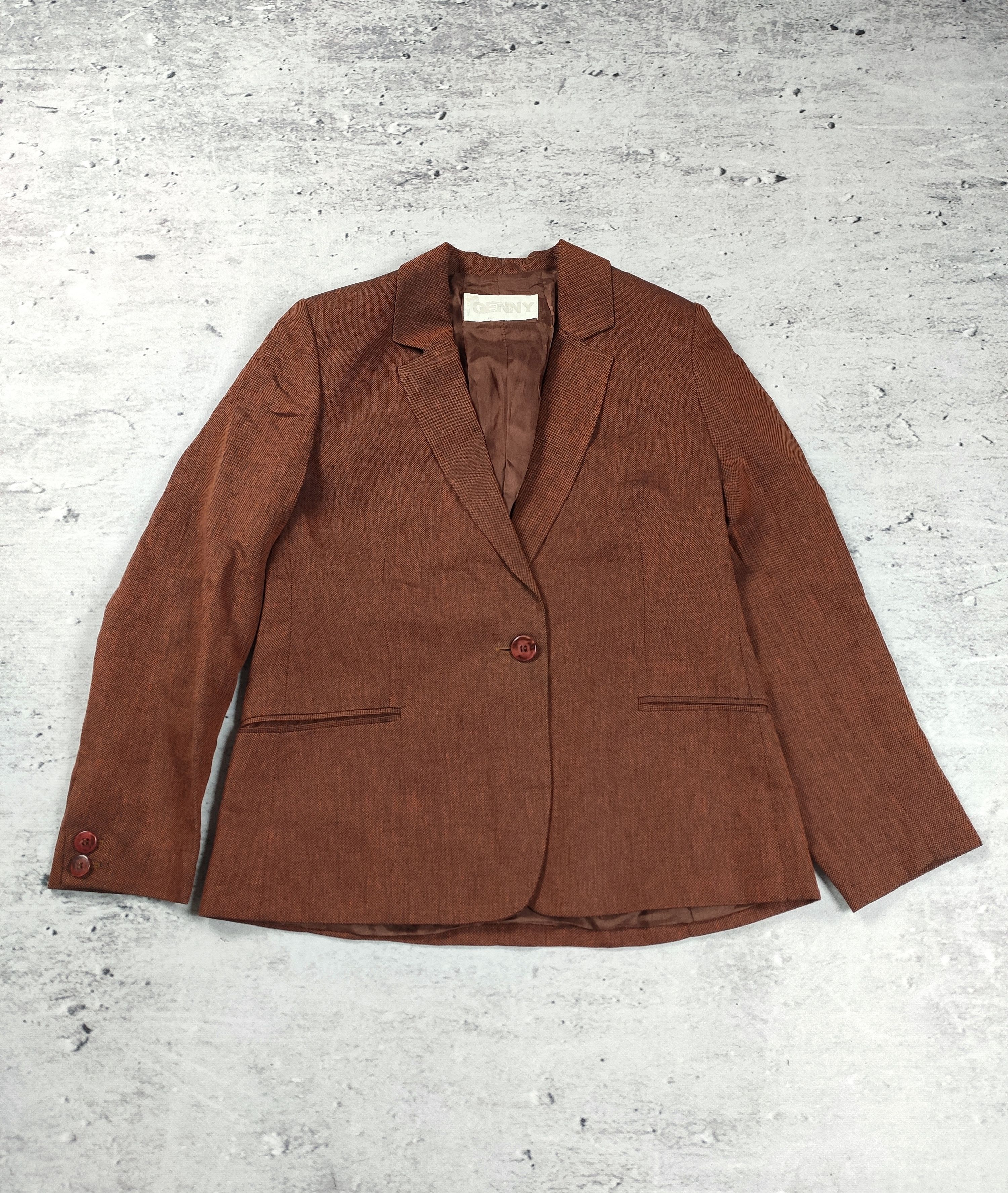 Other Rare Genny Italy women blazer jacket Size M / US 6-8 / IT 42-44 - 1 Thumbnail