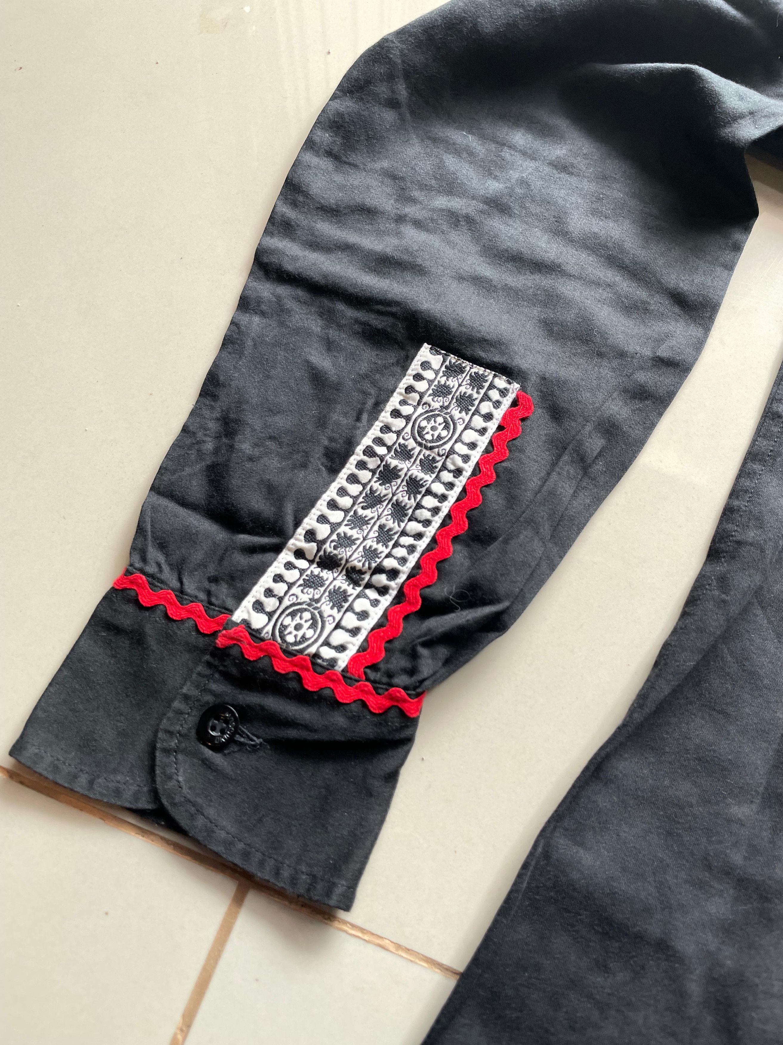Moschino Vintage moschino unique shirt Size US L / EU 52-54 / 3 - 3 Thumbnail