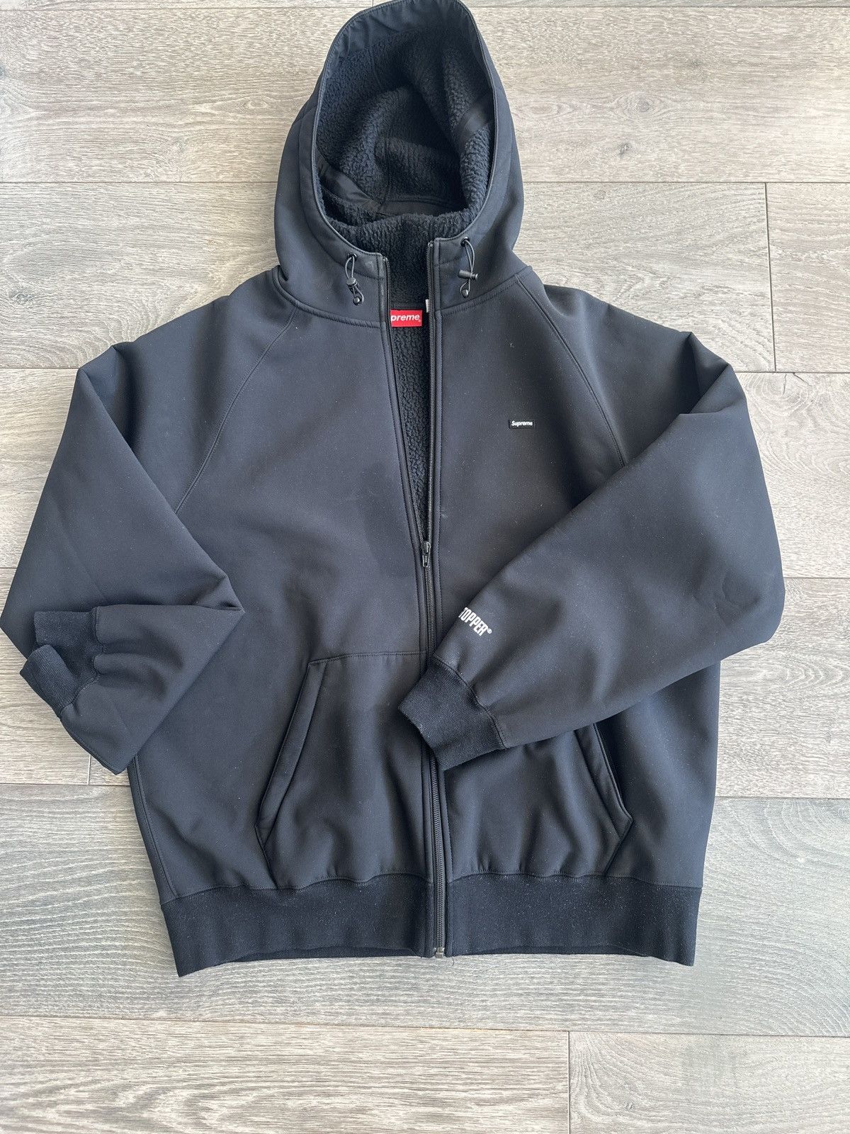 Supreme Supreme WINDSTOPPER Zip Up Hooded Sweatshirt (FW23) | Grailed