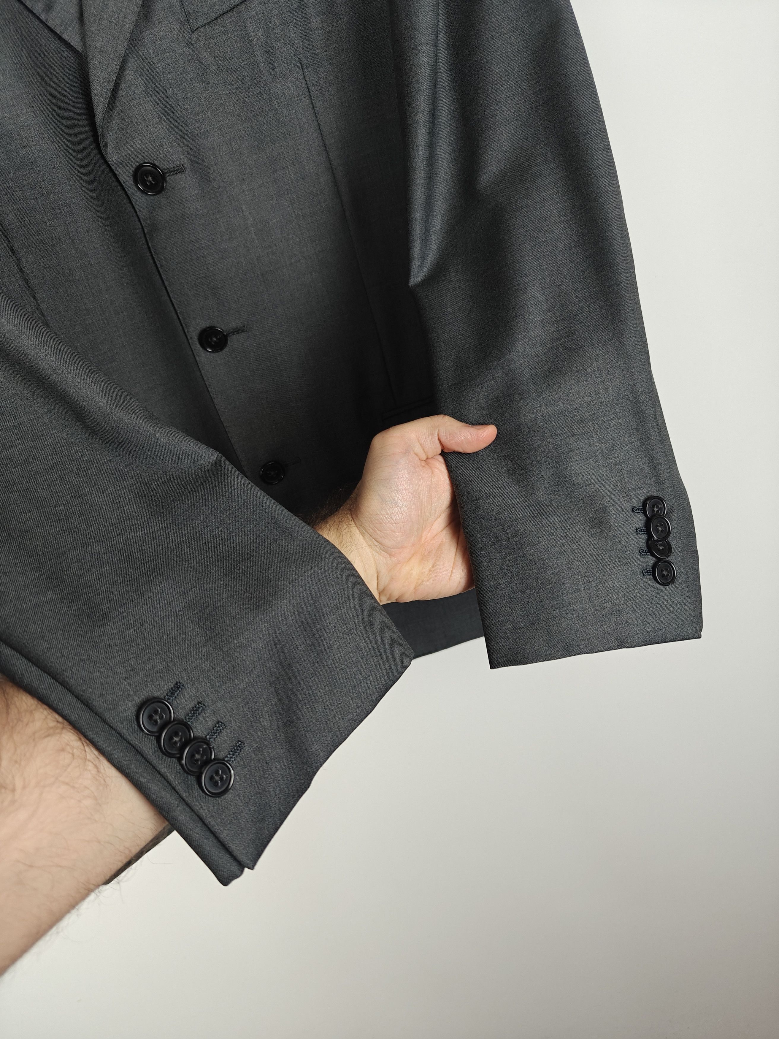 Ermenegildo Zegna Ermenegildo Zegna Wool Blazer Jacket Su Misura IT50R Size 40R - 6 Thumbnail