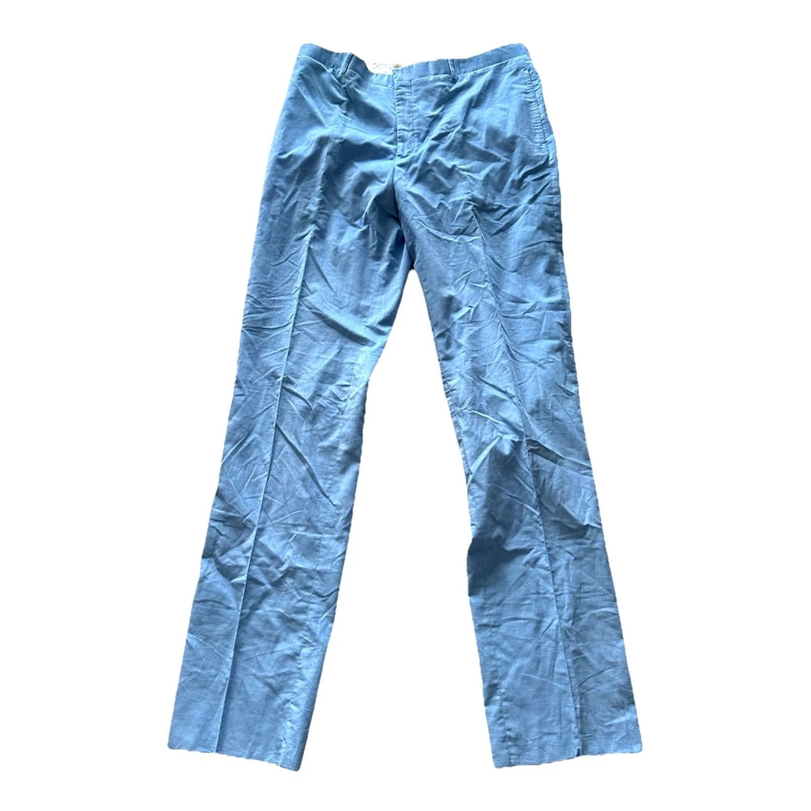 Polo Ralph Lauren VINTAGE Polo Ralph Lauren Preston Pants Men 38 Reg Blue 80s 90s Leather? N/A Size US M / EU 48-50 / 2 - 2 Thumbnail