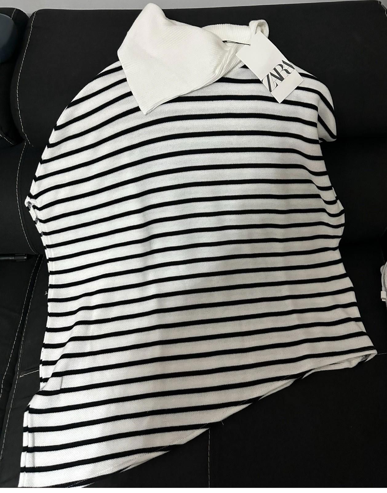 Zara ZARA Top With Asymetric design Size M / US 6-8 / IT 42-44 - 1 Thumbnail