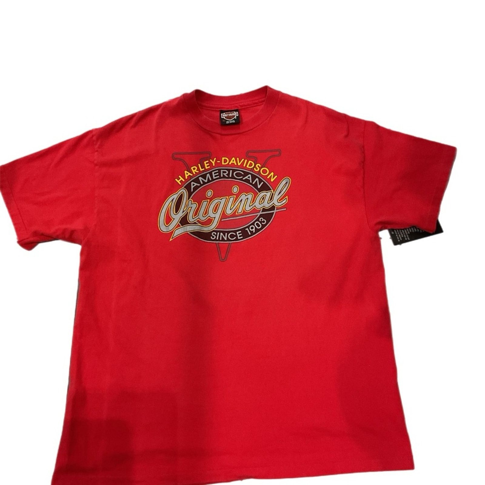 Harley Davidson 90s HARLEY DAVIDSON Birmingham, AL AMERICAN BIKER t-shirt Size US XL / EU 56 / 4 - 1 Thumbnail