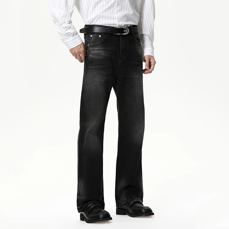 Japanese Brand Men's Trouser Solid Color Denim Size US 33 - 3 Thumbnail