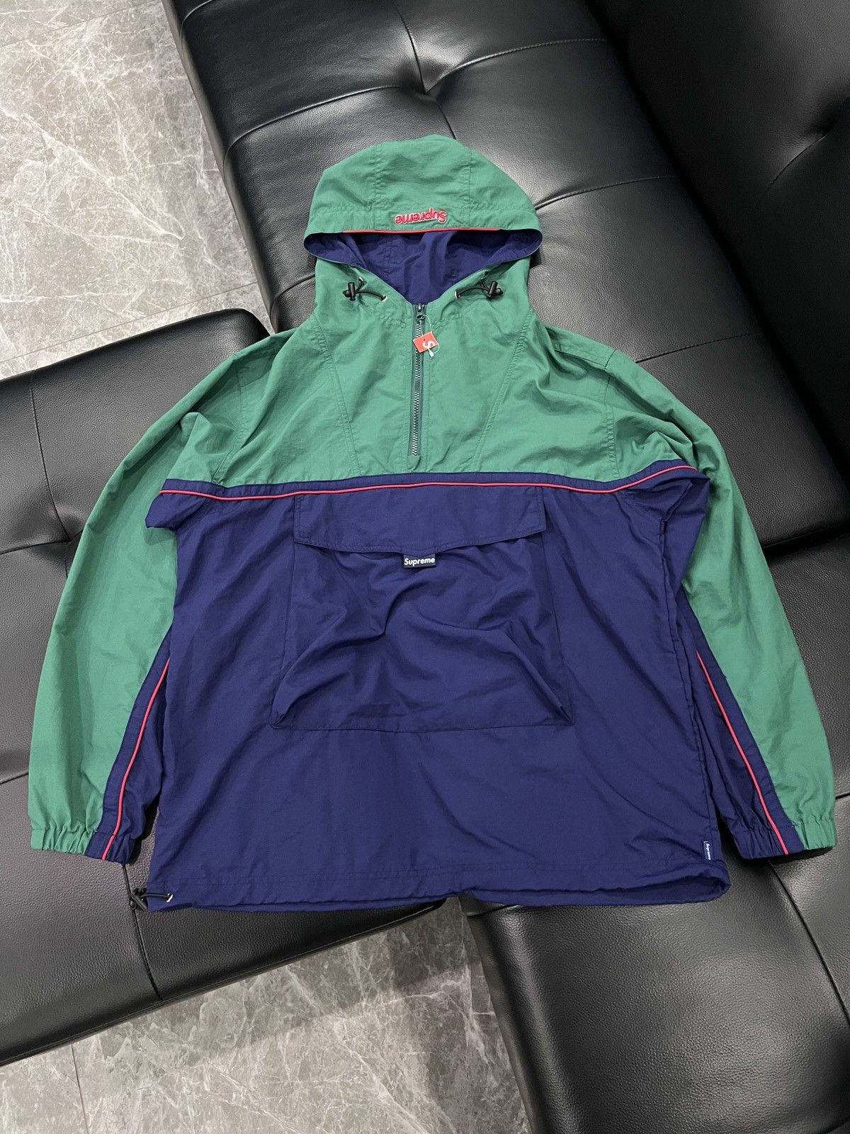Supreme Supreme SS18 Colorblock Half-Zip Hooded Jacket Size US M / EU 48-50 / 2 - 3 Thumbnail